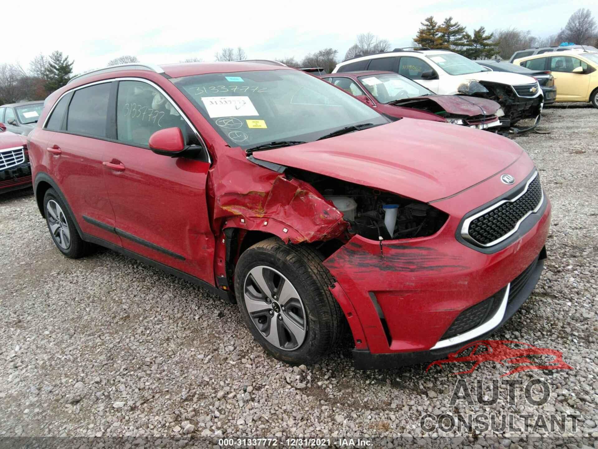 KIA NIRO 2017 - KNDCB3LCXH5103469