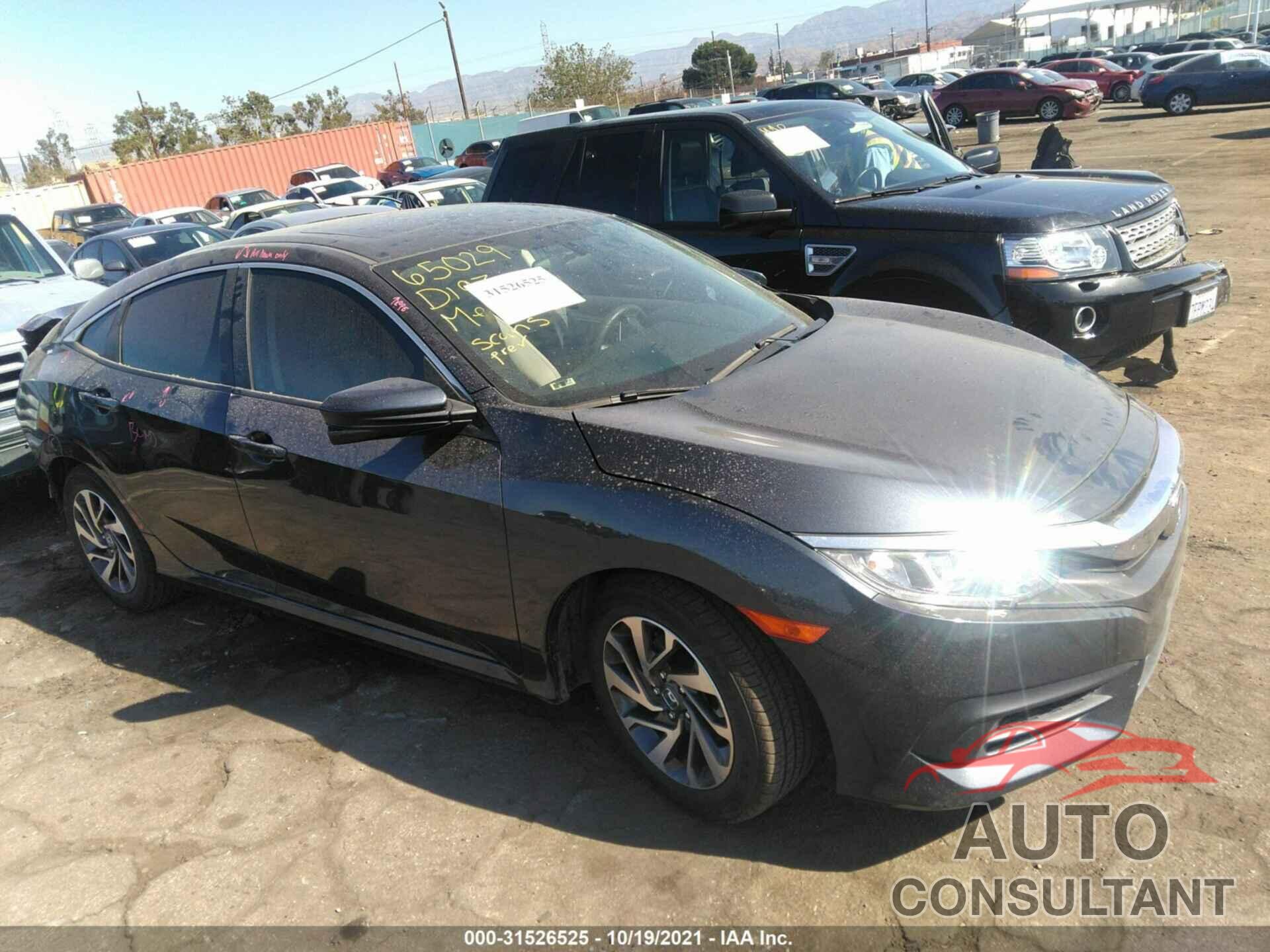 HONDA CIVIC SEDAN 2018 - 2HGFC2F75JH525457