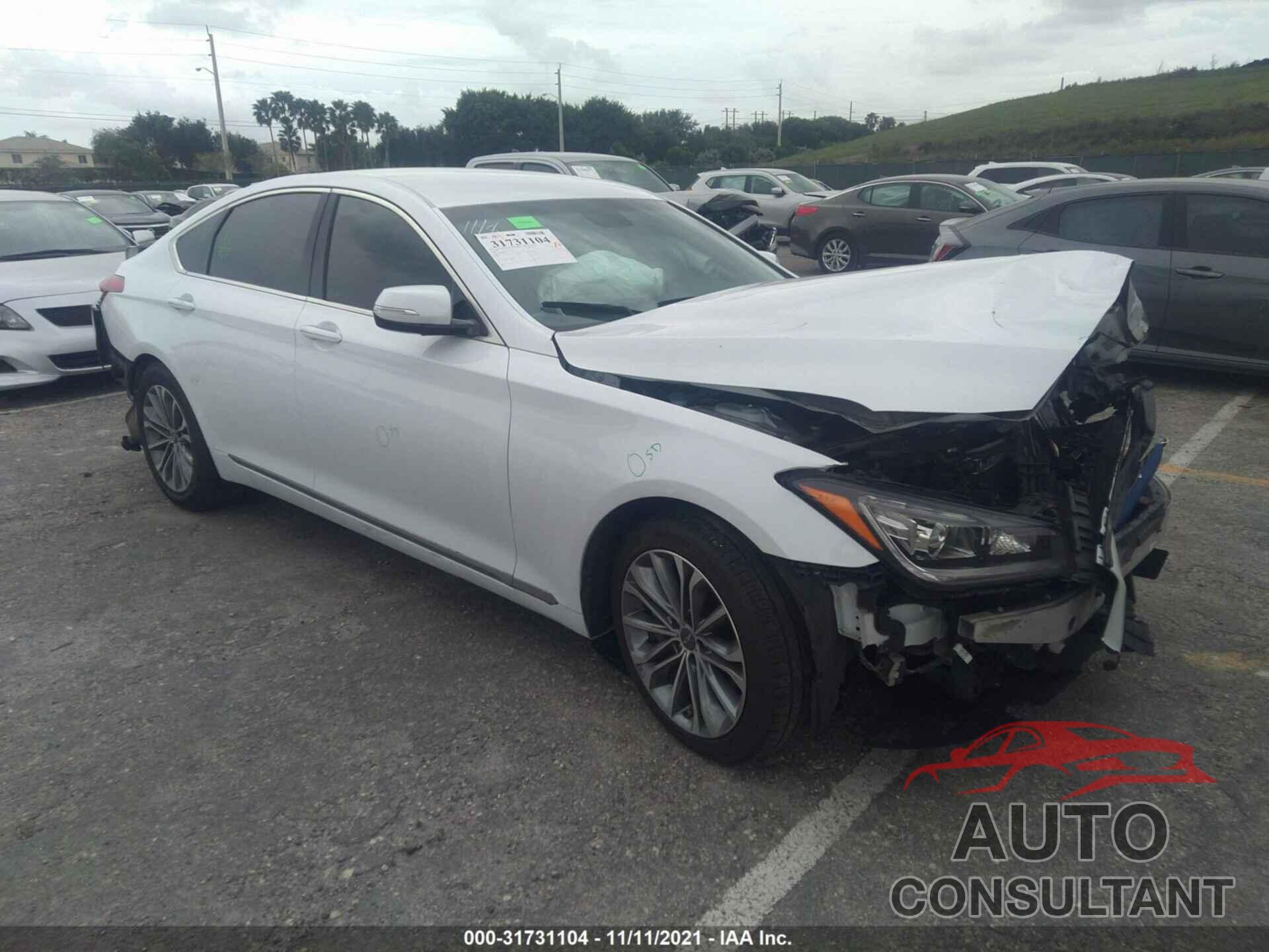 HYUNDAI GENESIS 2016 - KMHGN4JEXGU129637