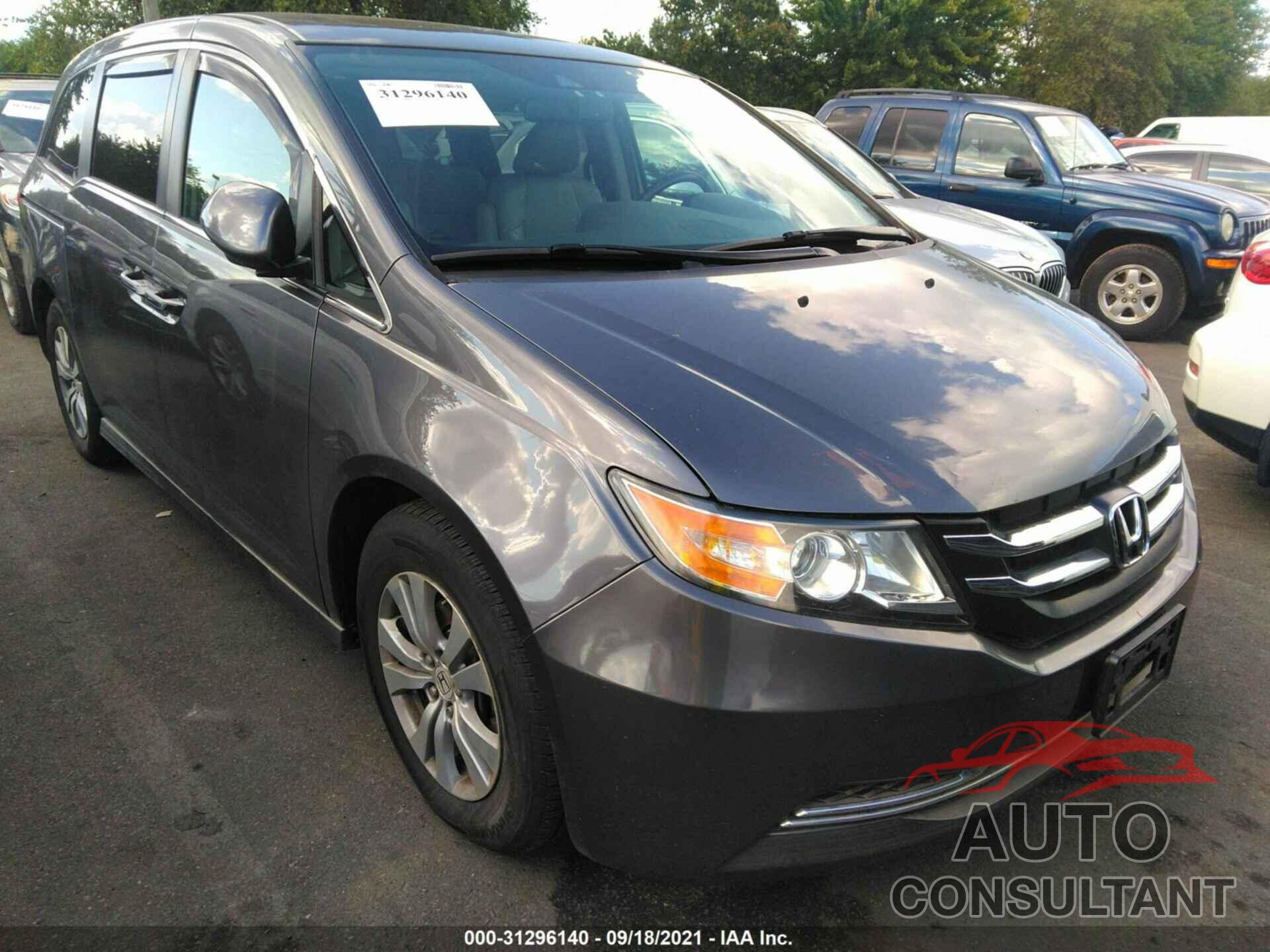 HONDA ODYSSEY 2017 - 5FNRL5H69HB009930