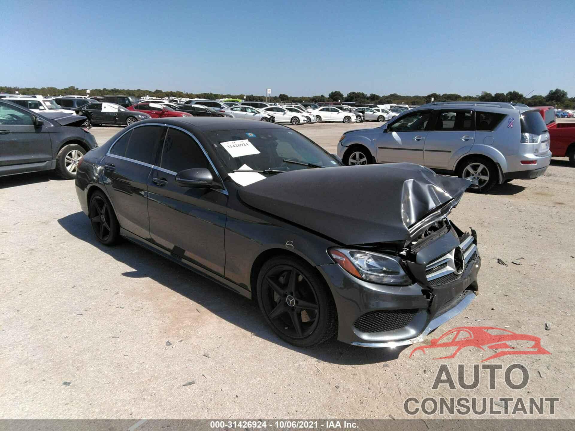 MERCEDES-BENZ C-CLASS 2016 - 55SWF4JB3GU130431