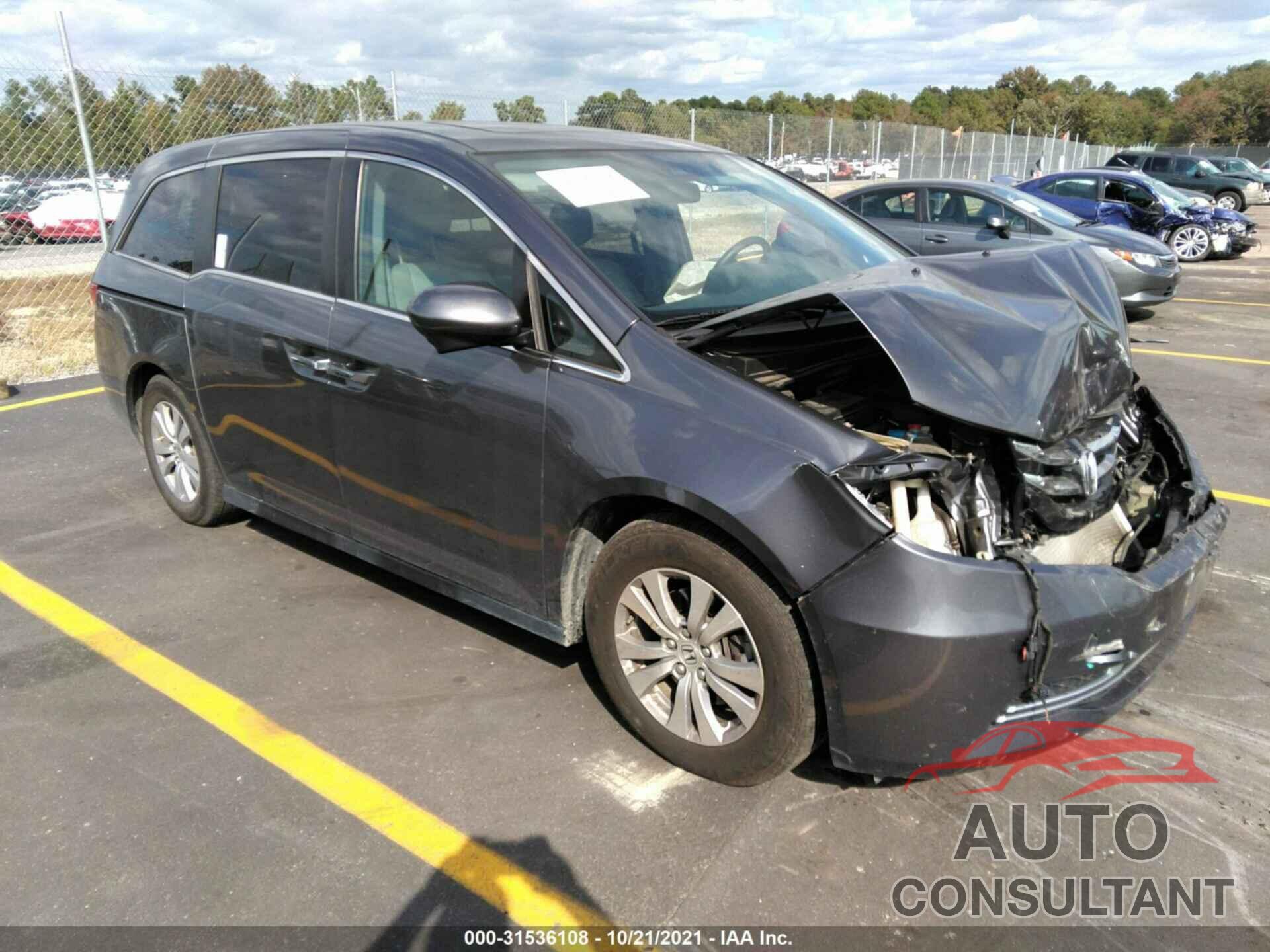 HONDA ODYSSEY 2016 - 5FNRL5H64GB125292