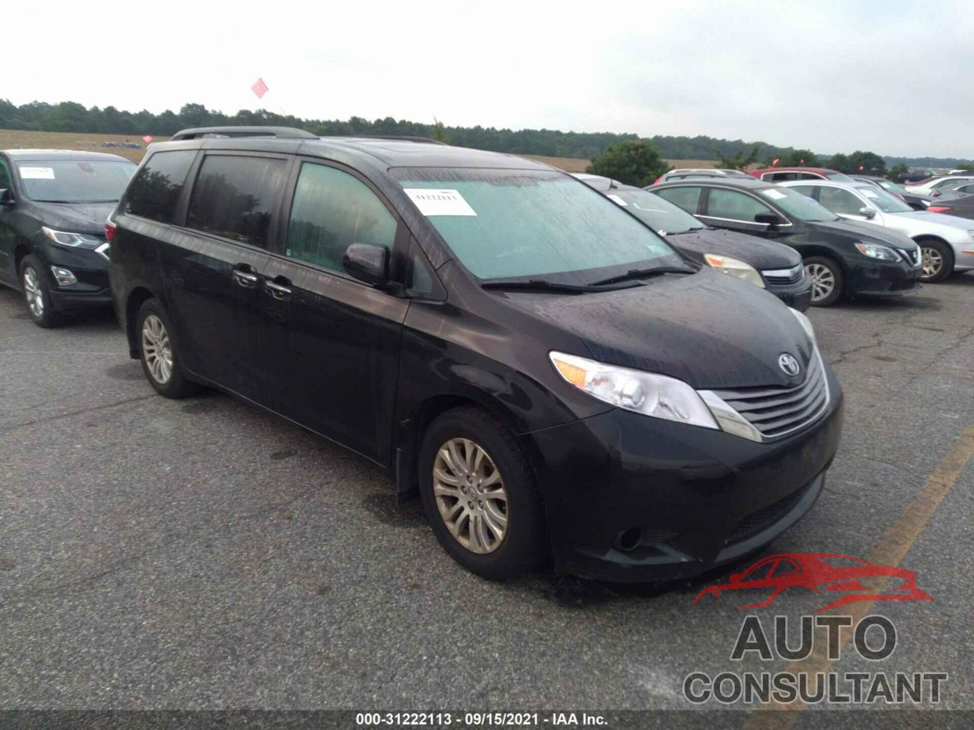 TOYOTA SIENNA 2016 - 5TDYK3DC3GS766072