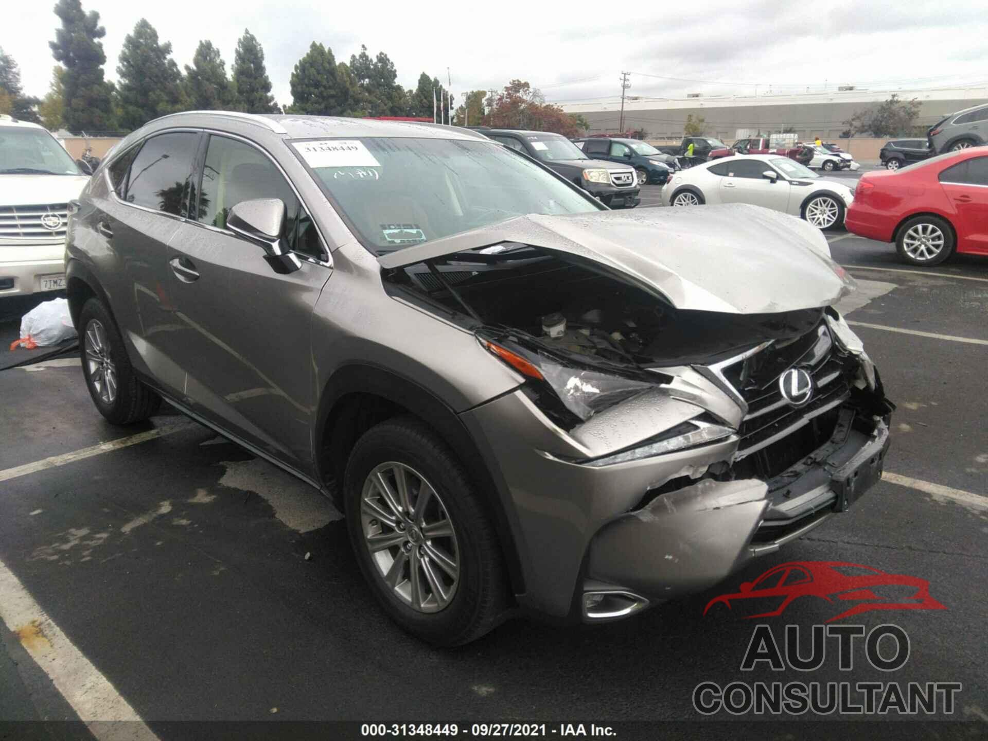 LEXUS NX 200T 2016 - JTJYARBZ2G2039121