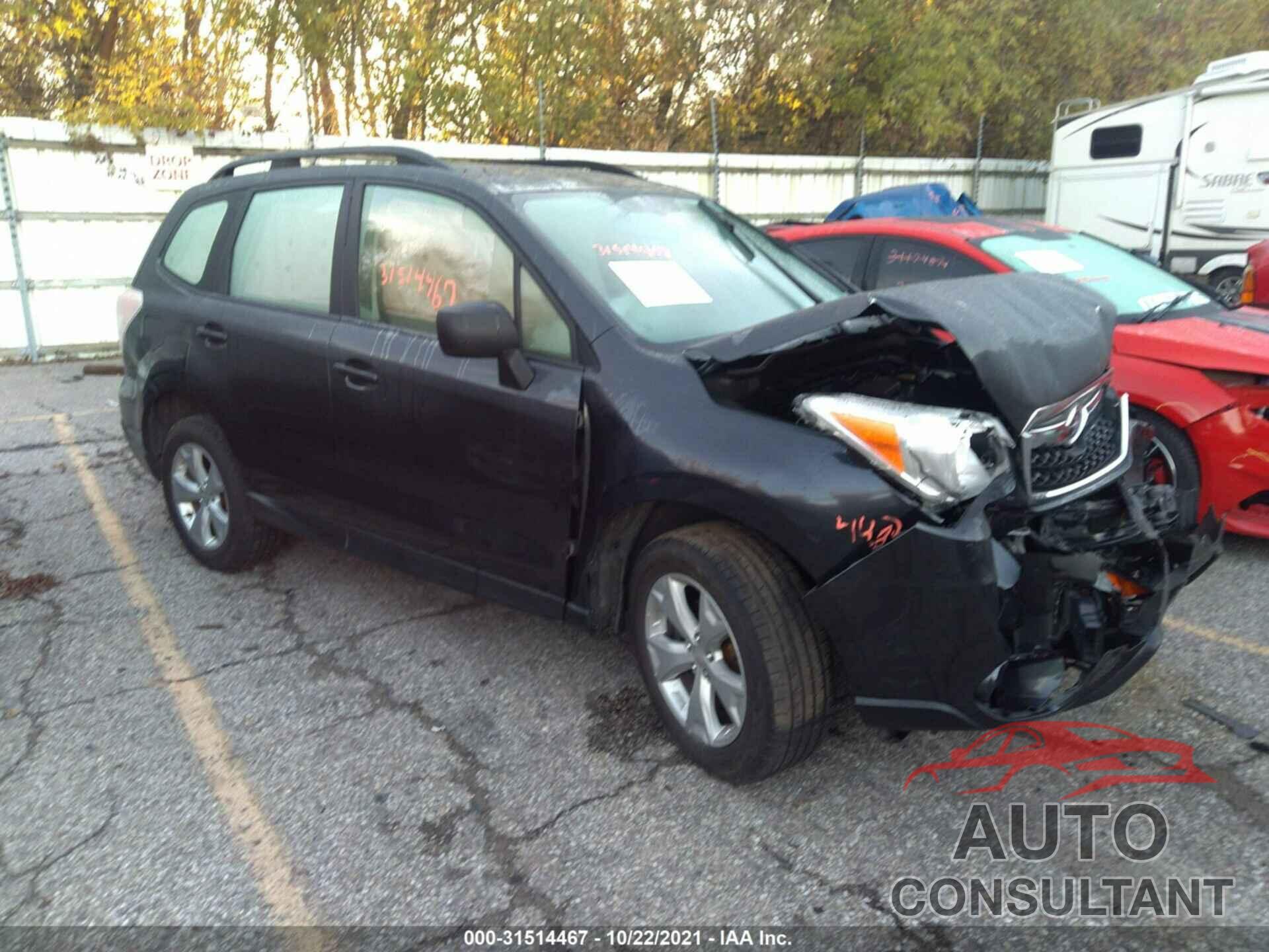 SUBARU FORESTER 2016 - JF2SJABC5GH469309