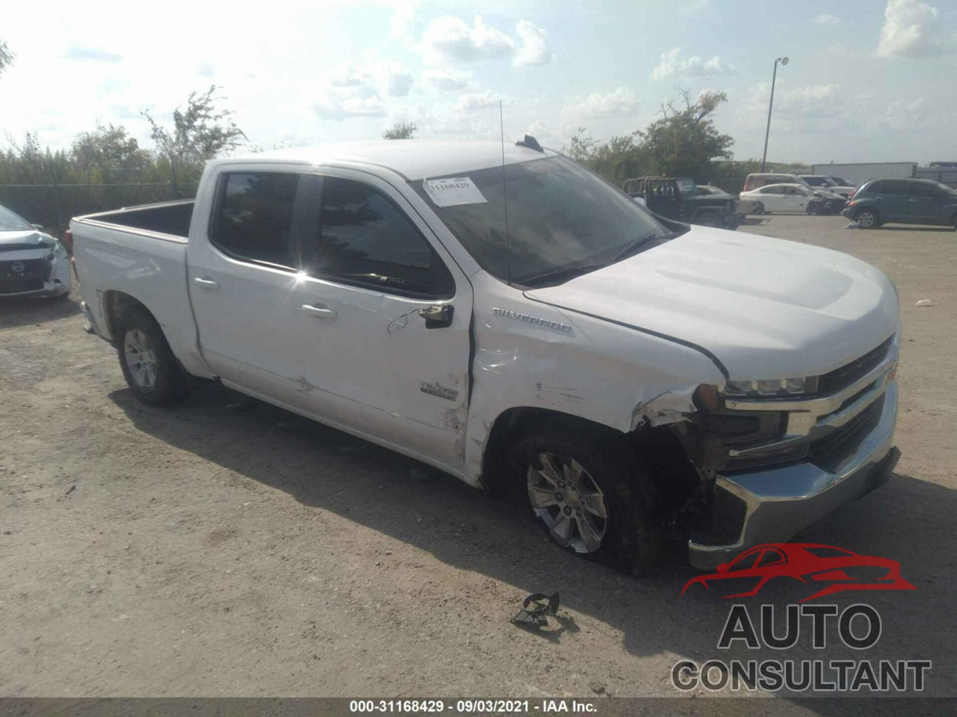 CHEVROLET SILVERADO 1500 2020 - 3GCPWCED9LG378196