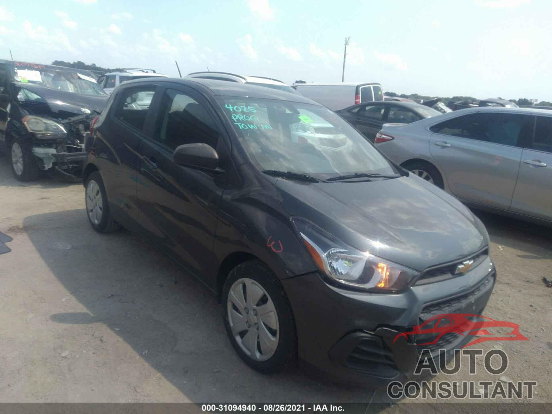 CHEVROLET SPARK 2018 - KL8CB6SA7JC483432