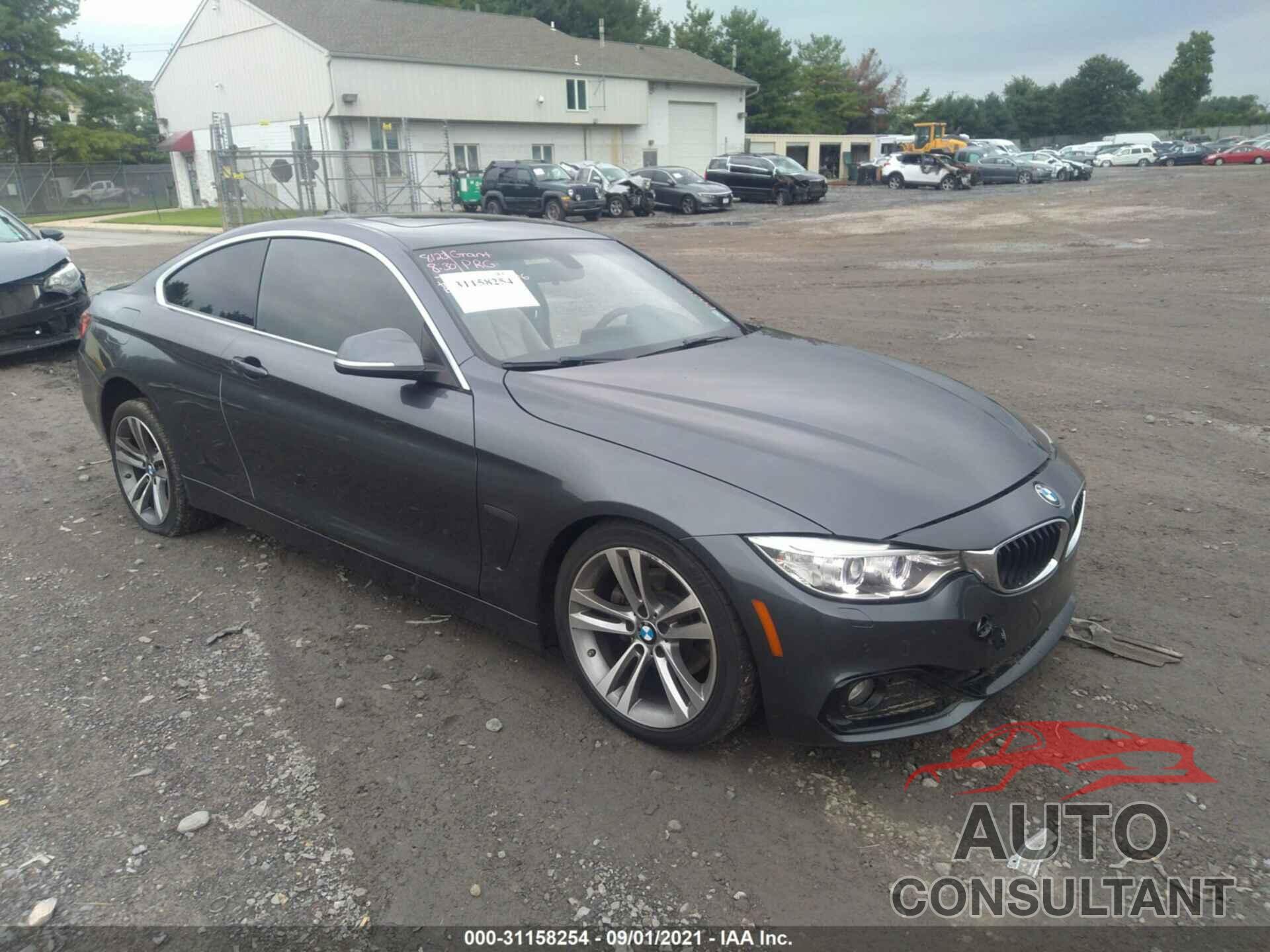 BMW 4 SERIES 2017 - WBA4R9C59HK878137