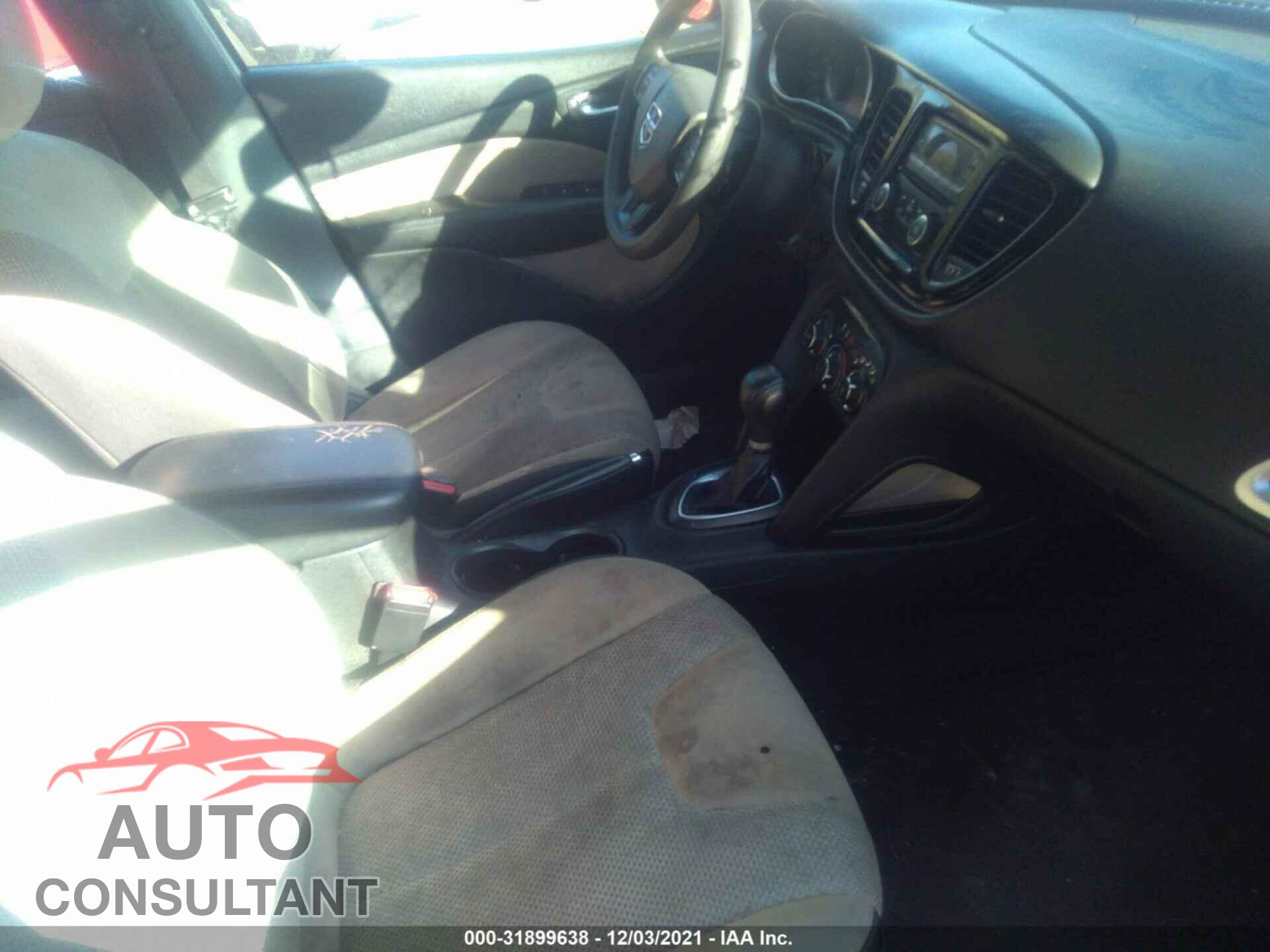 DODGE DART 2016 - 1C3CDFBB8GD605460