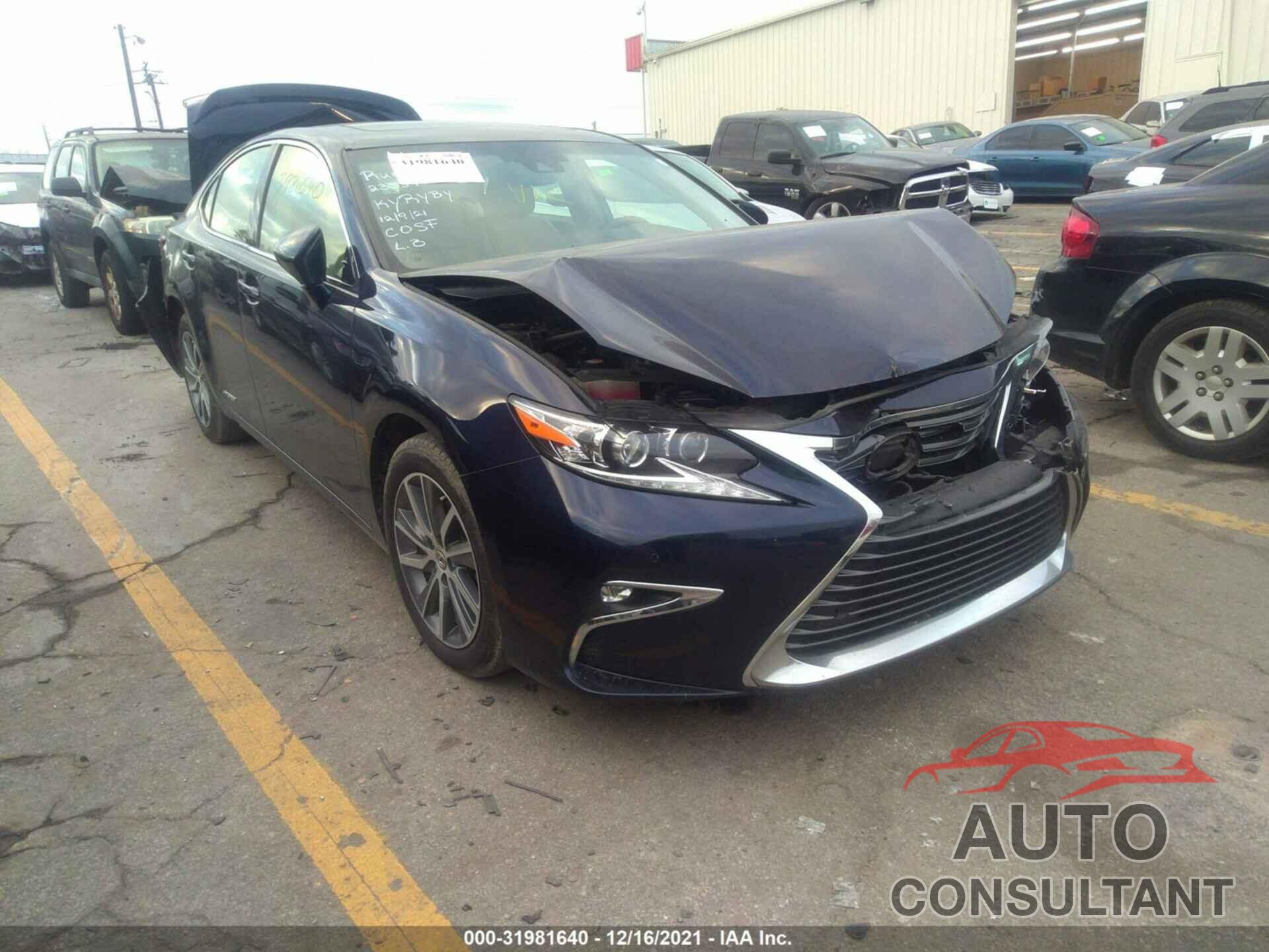 LEXUS ES 300H 2016 - JTHBW1GG7G2110184