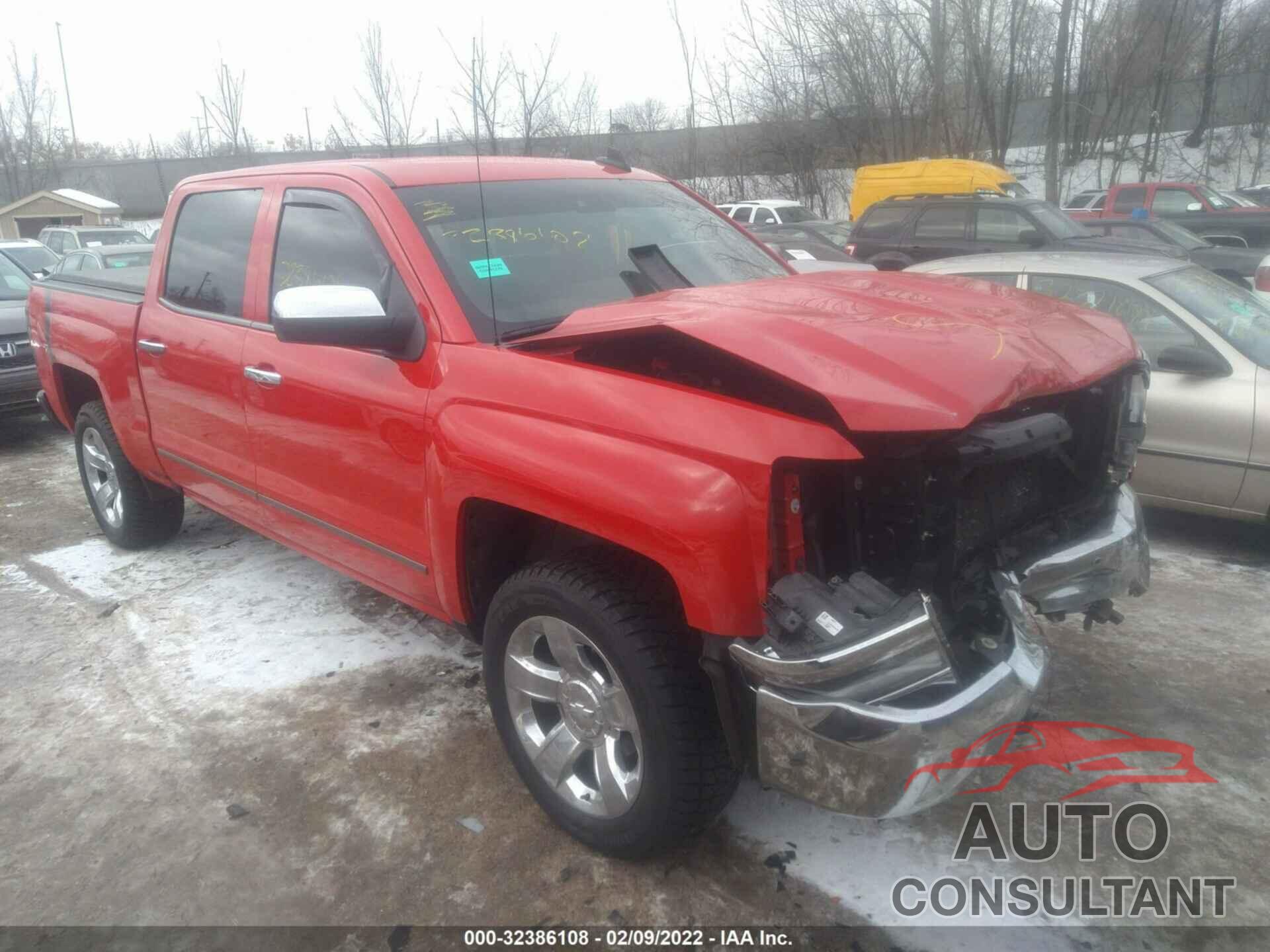 CHEVROLET SILVERADO 1500 2016 - 3GCUKSEC1GG144124