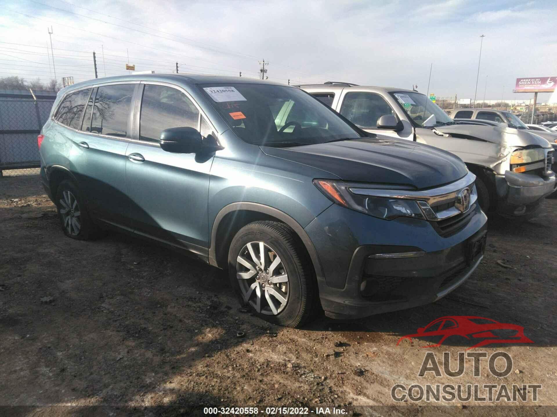 HONDA PILOT 2019 - 5FNYF6H43KB025510