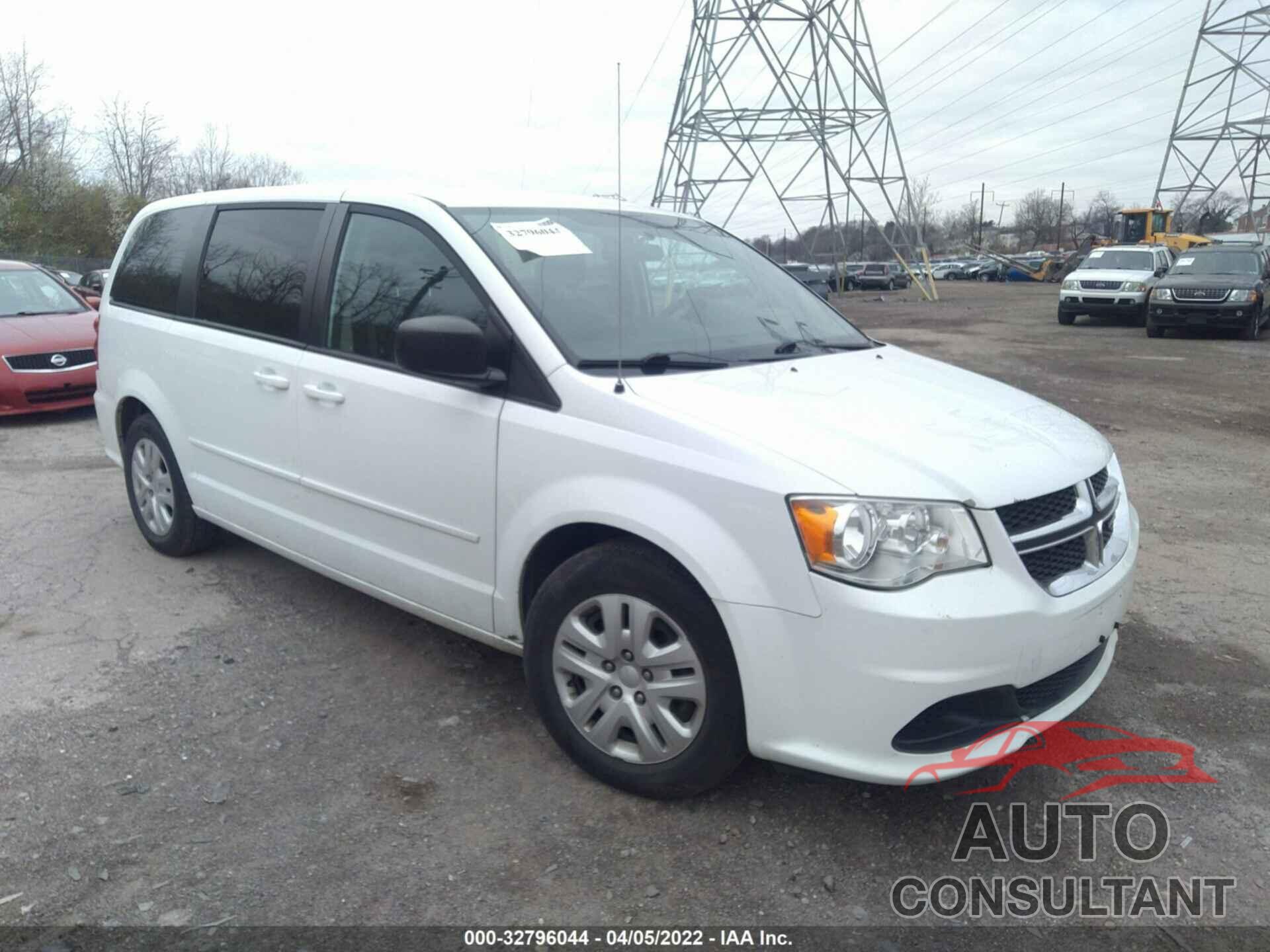 DODGE GRAND CARAVAN 2017 - 2C4RDGBG1HR640959