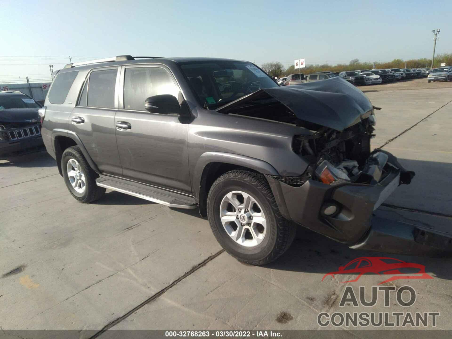 TOYOTA 4RUNNER 2019 - JTEZU5JR3K5194191