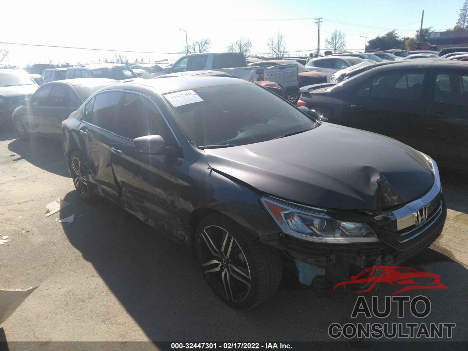 HONDA ACCORD SEDAN 2016 - 1HGCR2F39GA126587