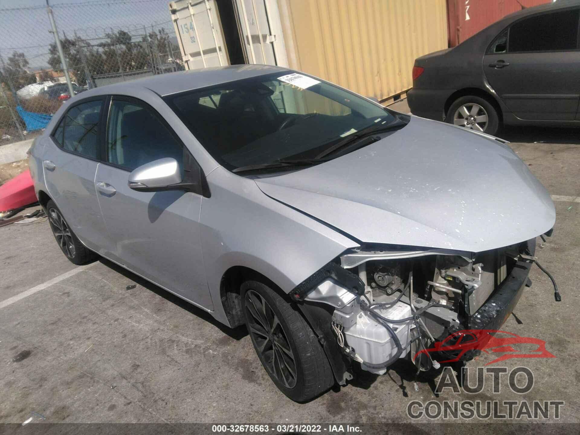 TOYOTA COROLLA 2017 - 5YFBURHE9HP694819