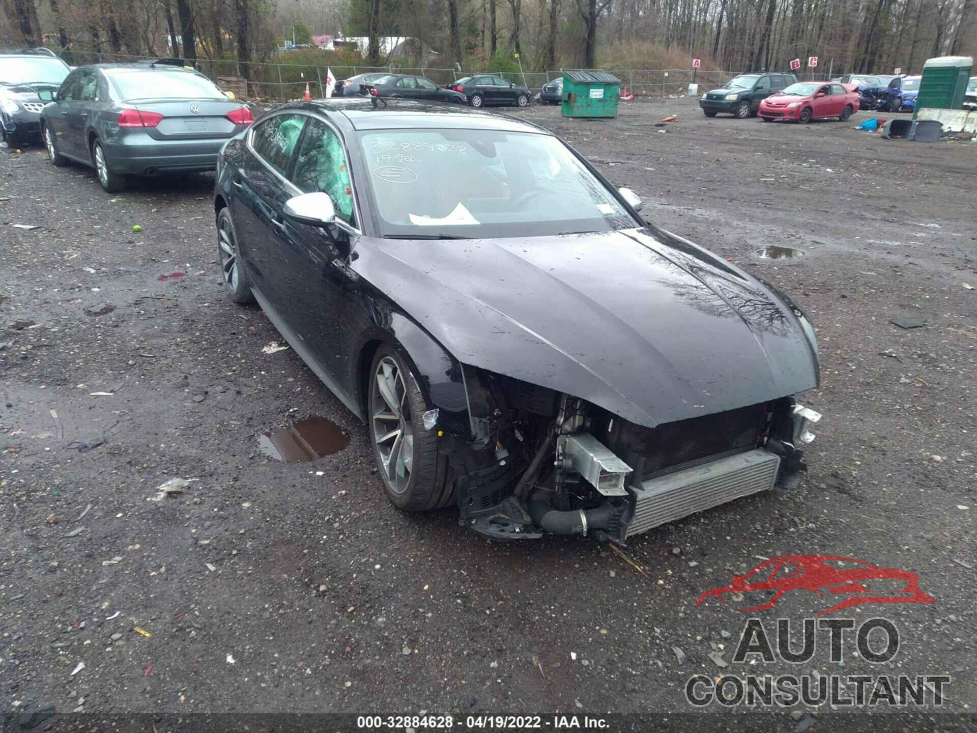 AUDI S5 SPORTBACK 2019 - WAUB4CF5XKA092875