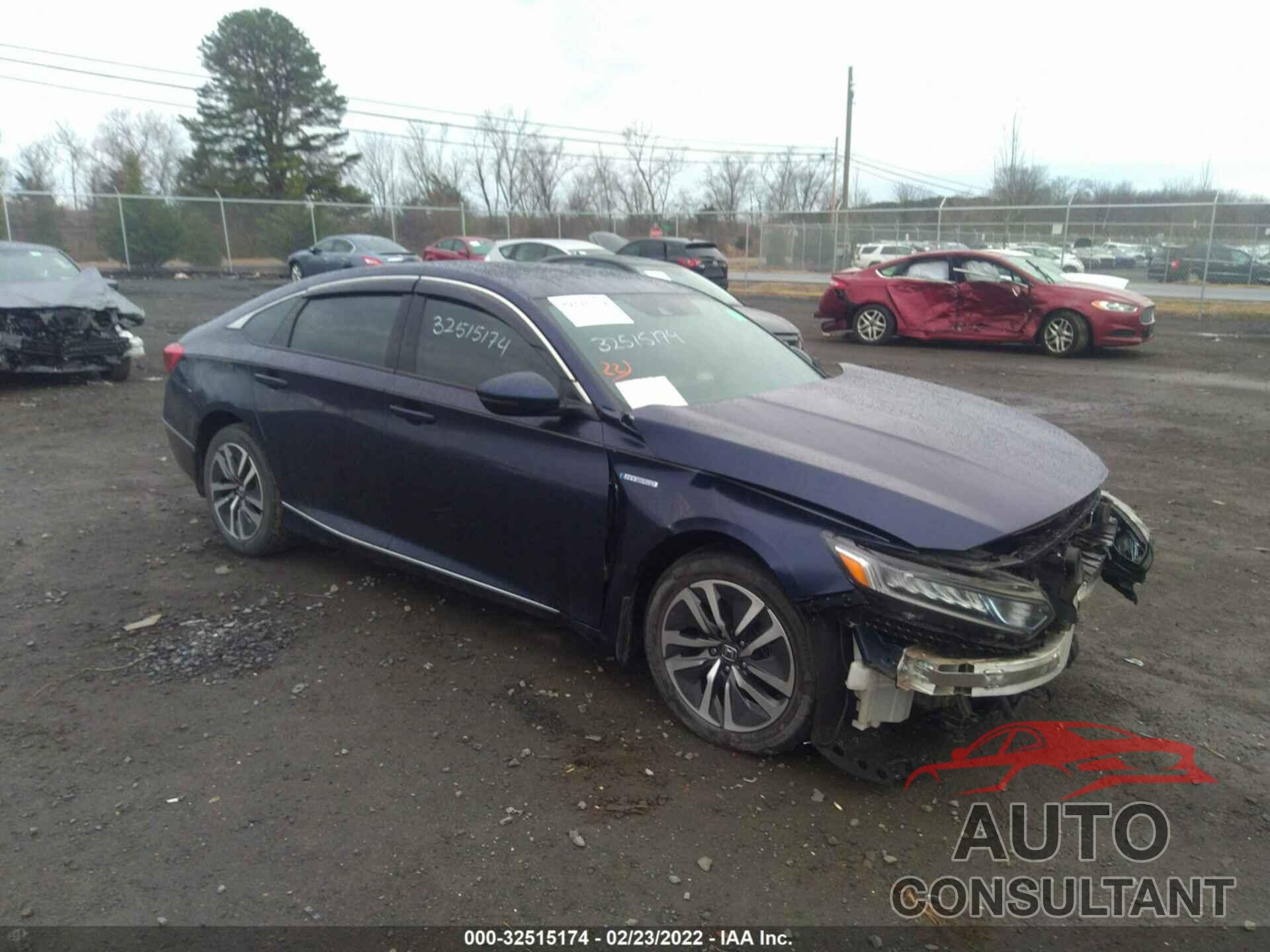 HONDA ACCORD HYBRID 2018 - 1HGCV3F63JA010594