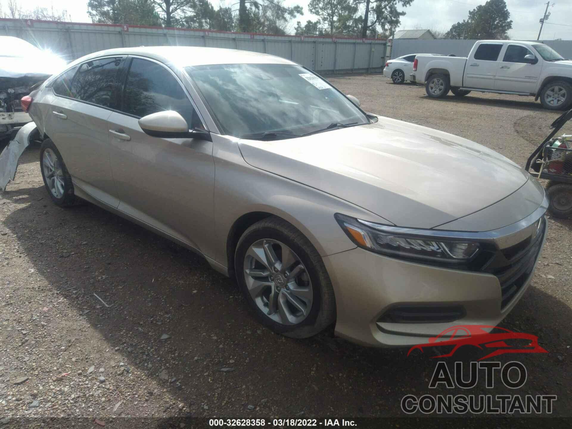 HONDA ACCORD SEDAN 2018 - 1HGCV1F19JA091013