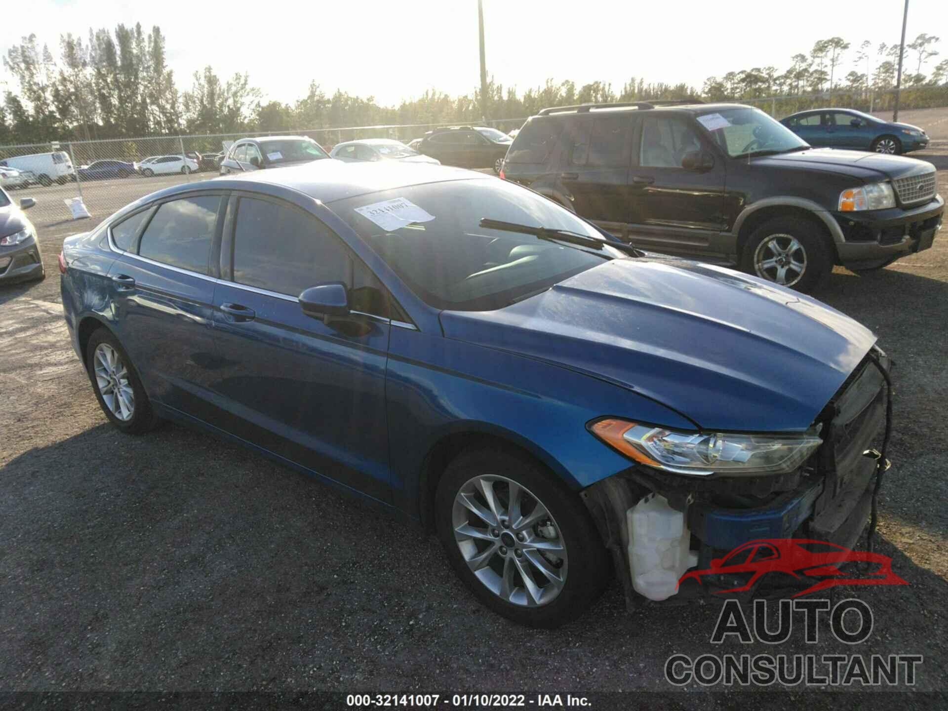 FORD FUSION 2017 - 3FA6P0H71HR326673