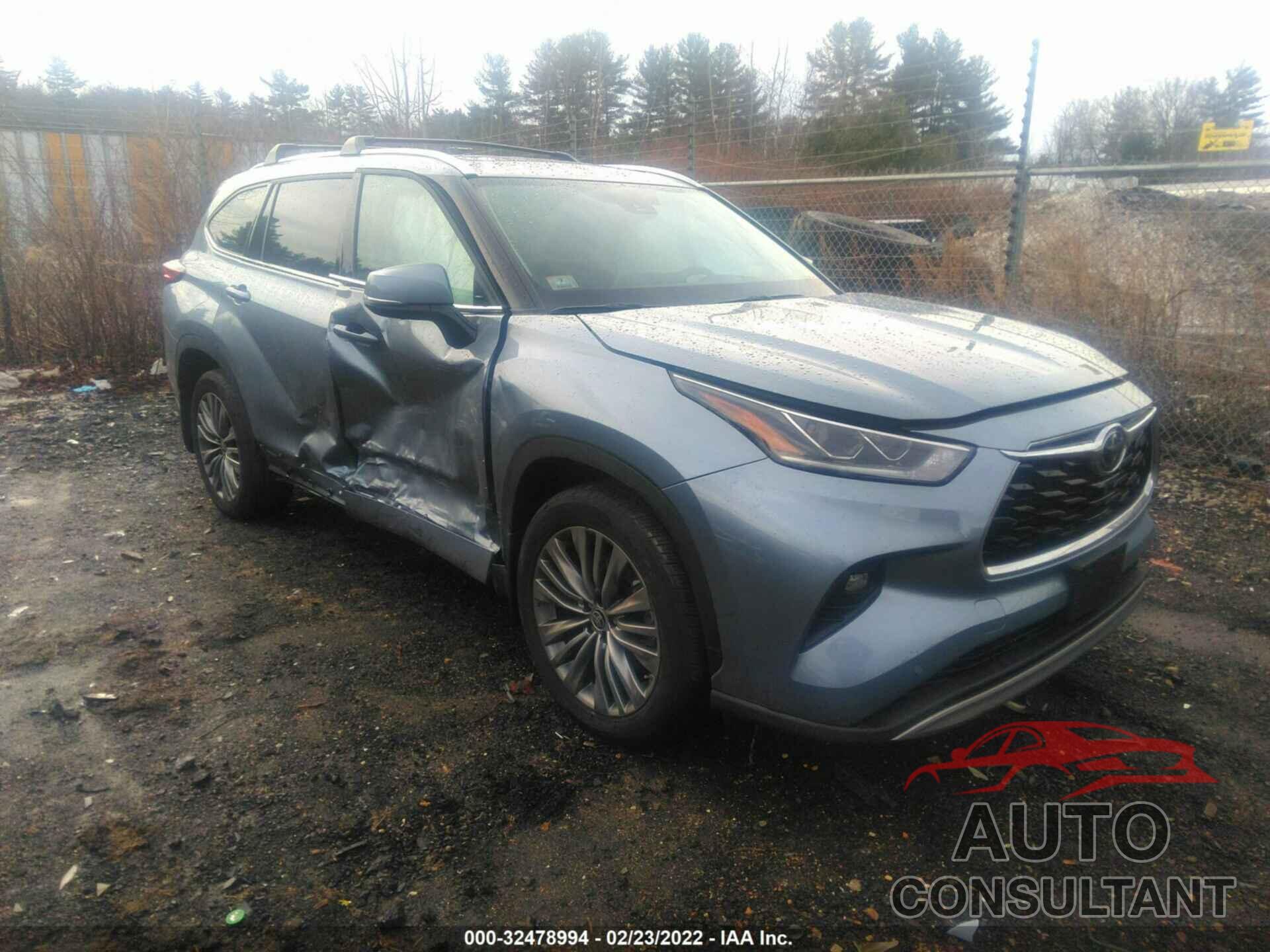 TOYOTA HIGHLANDER 2021 - 5TDFZRBHXMS112296