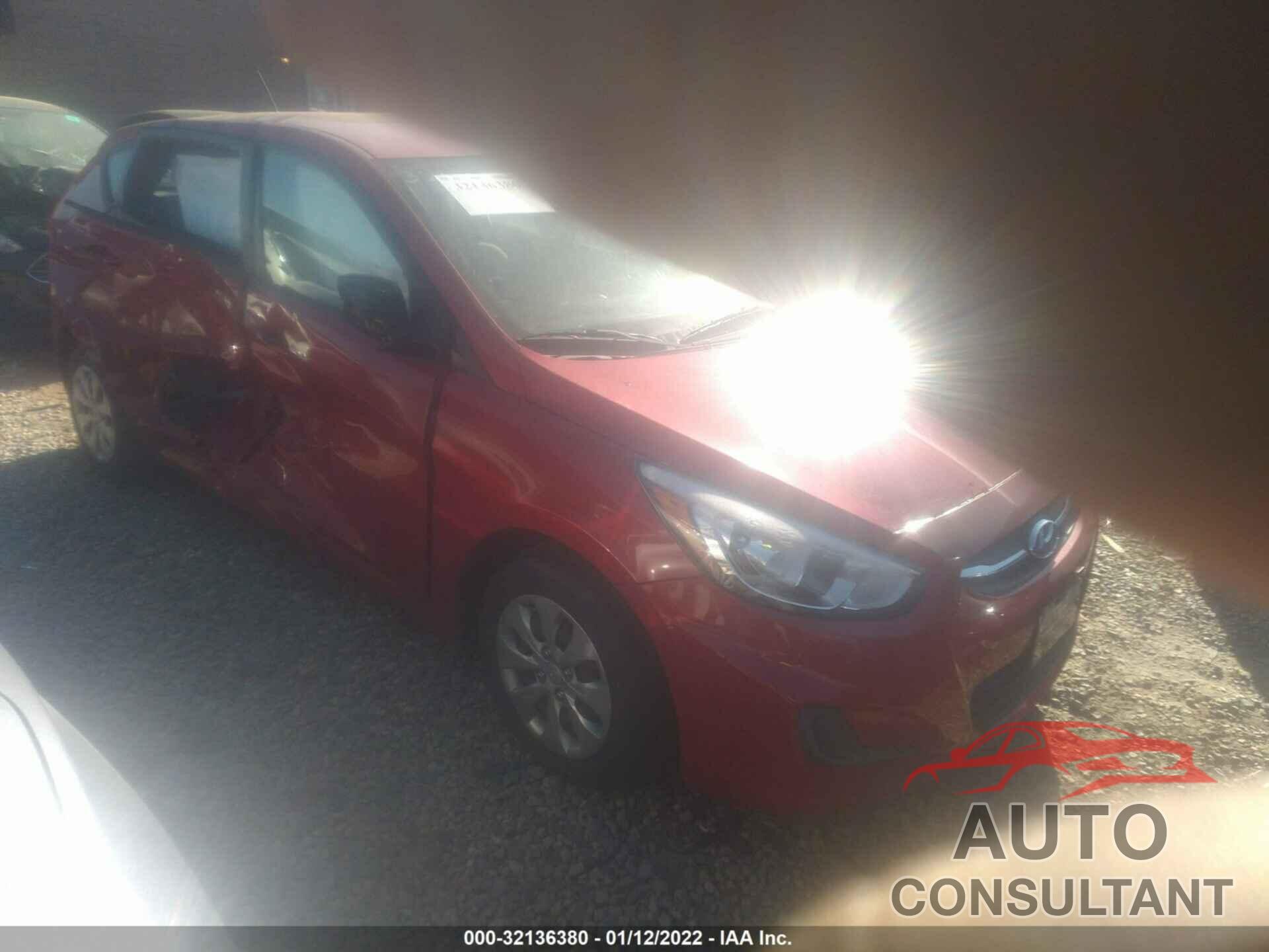 HYUNDAI ACCENT 2016 - KMHCT5AE2GU255730
