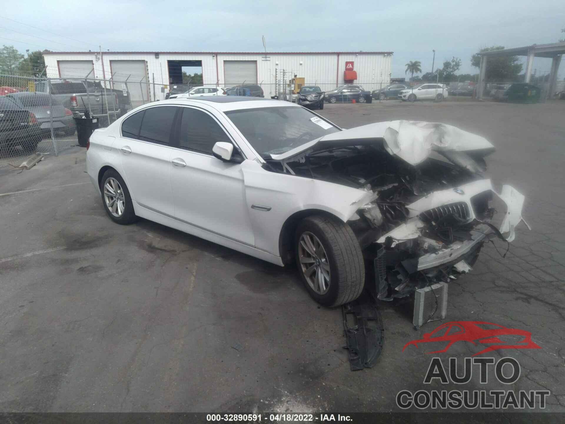 BMW 5 SERIES 2016 - WBA5A5C55GG349161