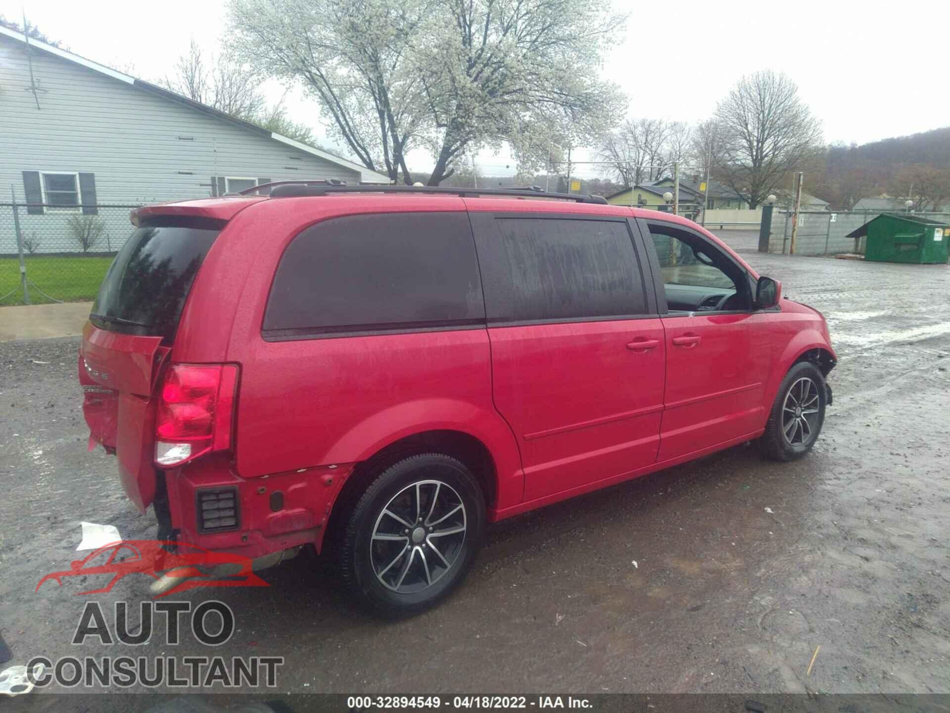 DODGE GRAND CARAVAN 2016 - 2C4RDGCG0GR277213