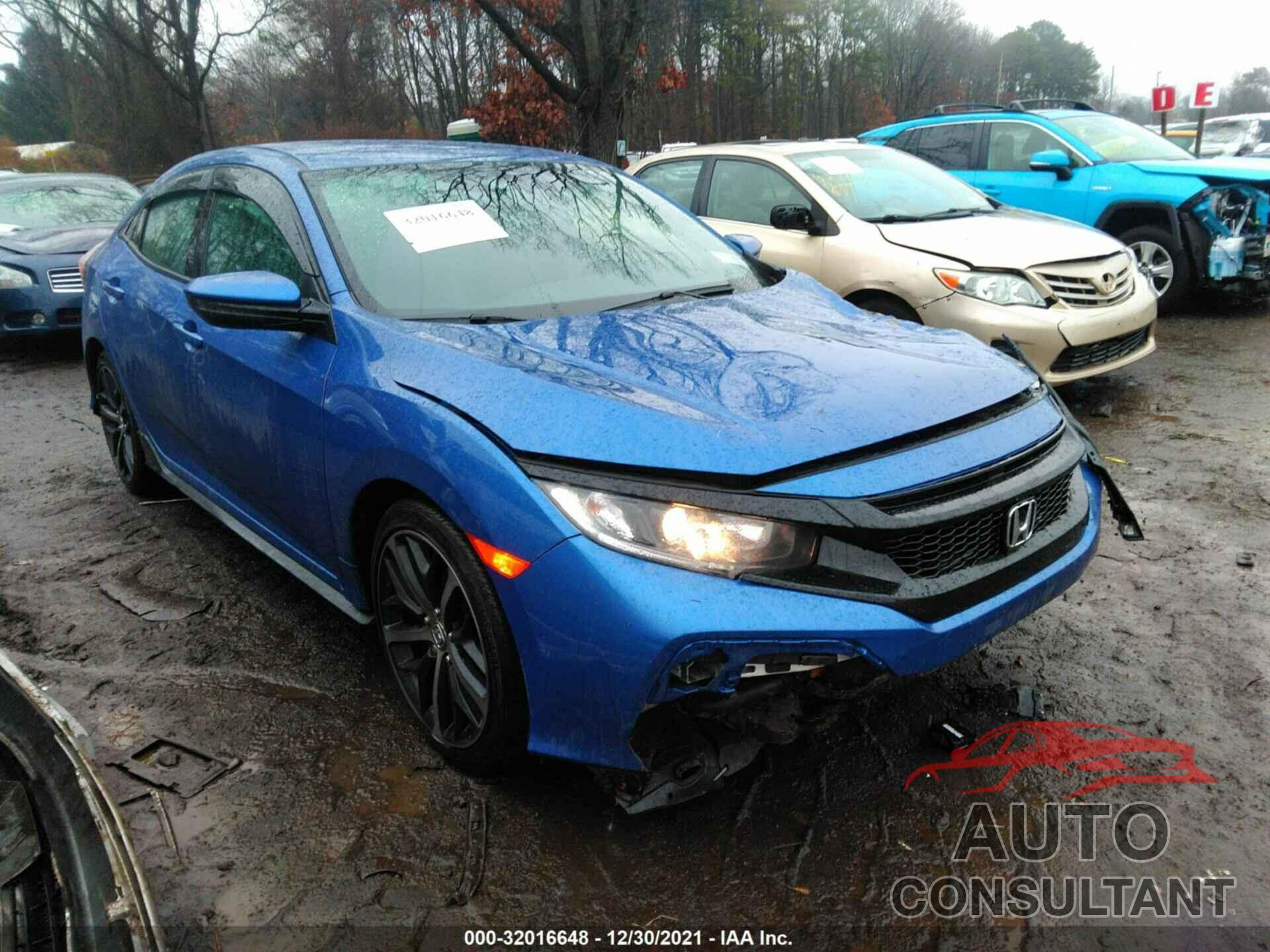 HONDA CIVIC HATCHBACK 2020 - SHHFK7H43LU421557