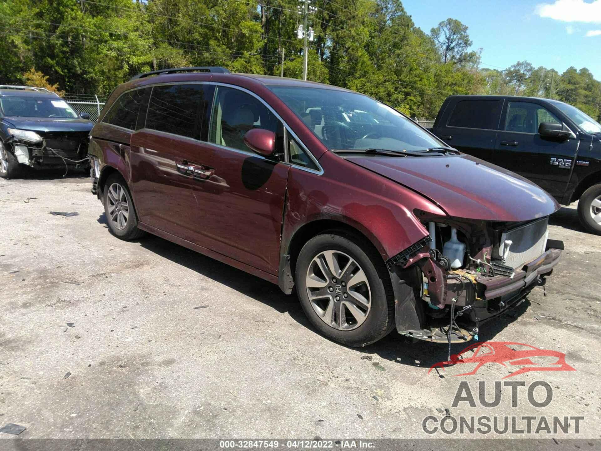 HONDA ODYSSEY 2016 - 5FNRL5H93GB038218