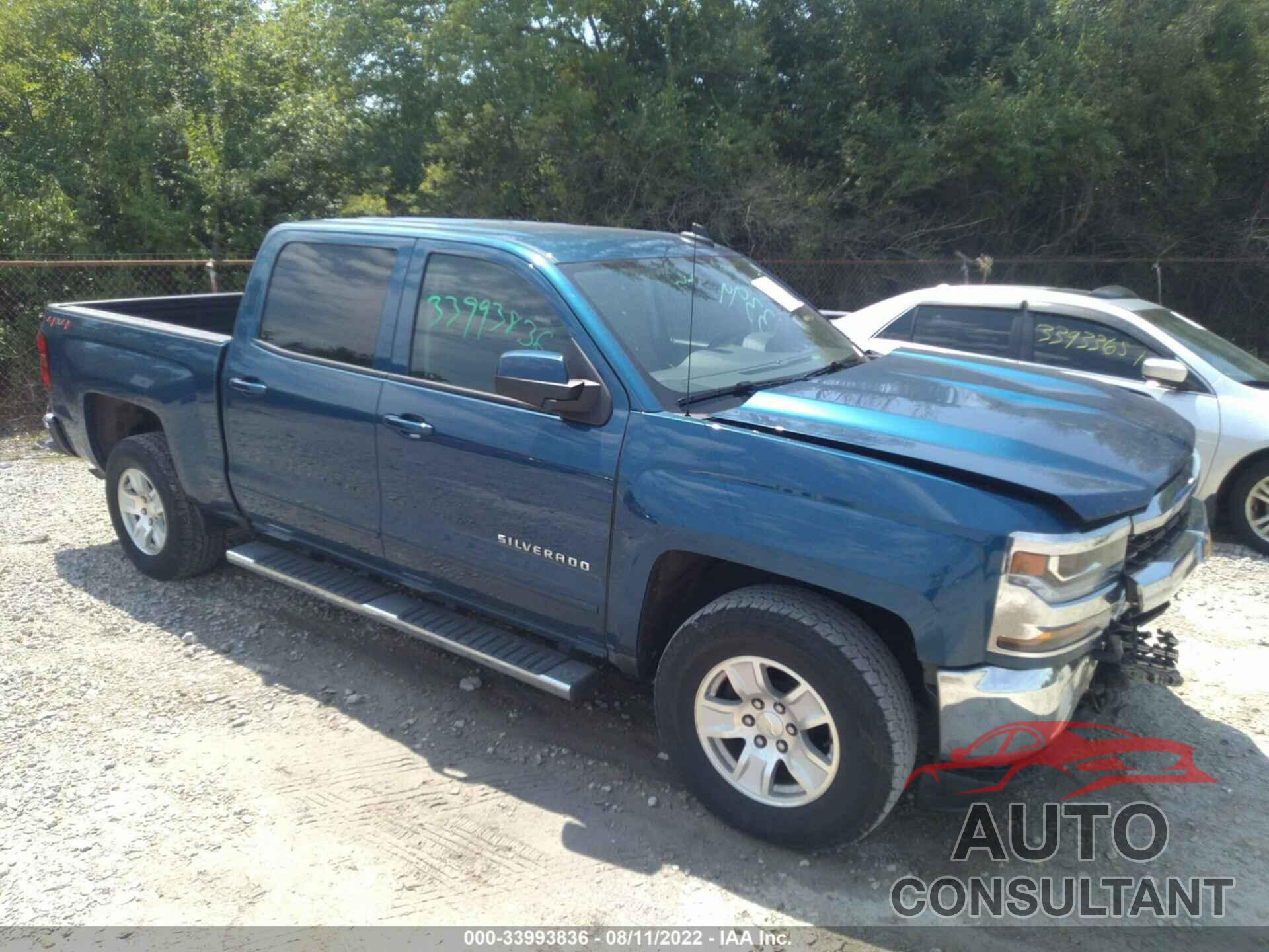CHEVROLET SILVERADO 1500 2018 - 3GCUKRECXJG456605