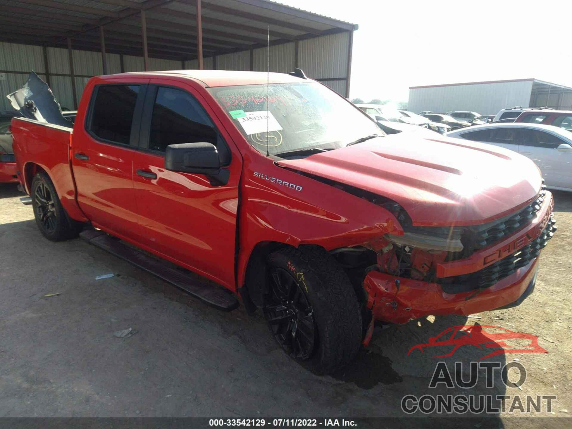 CHEVROLET SILVERADO 1500 2020 - 3GCPWBEH8LG157671