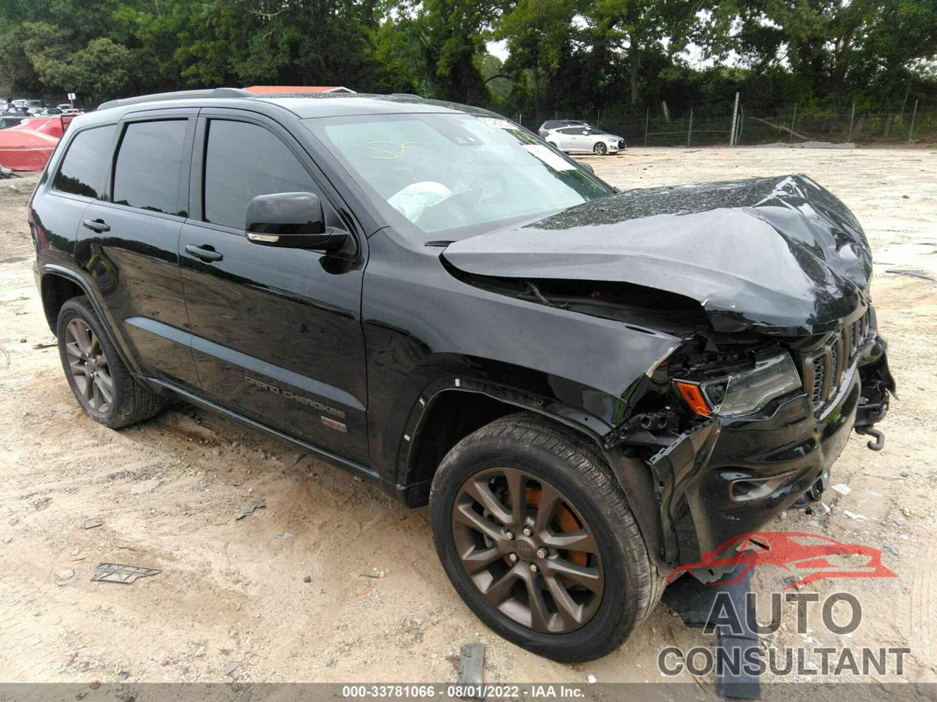JEEP GRAND CHEROKEE 2017 - 1C4RJFBT6HC627066