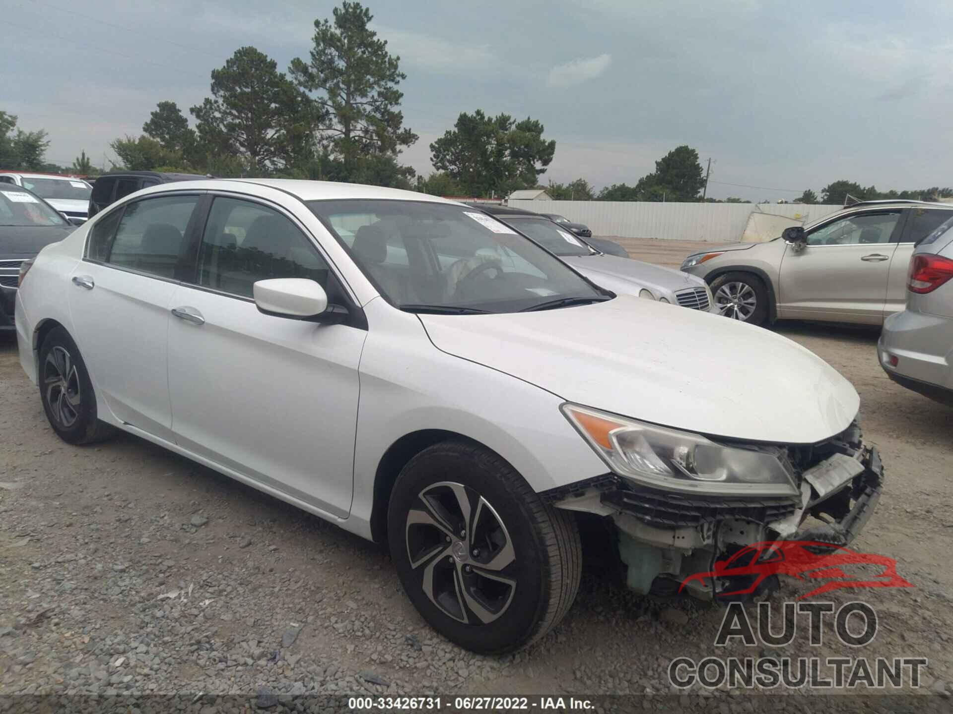 HONDA ACCORD SEDAN 2016 - 1HGCR2F38GA120635