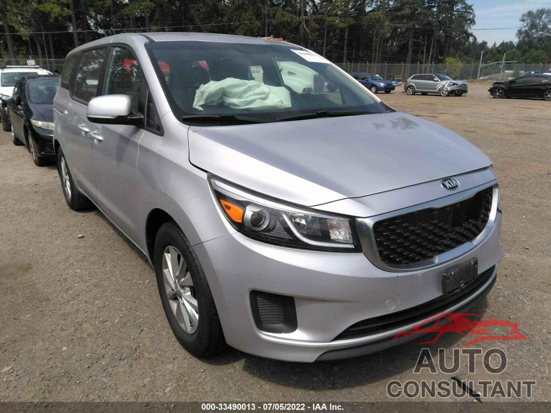 KIA SEDONA 2016 - KNDMA5C17G6207640