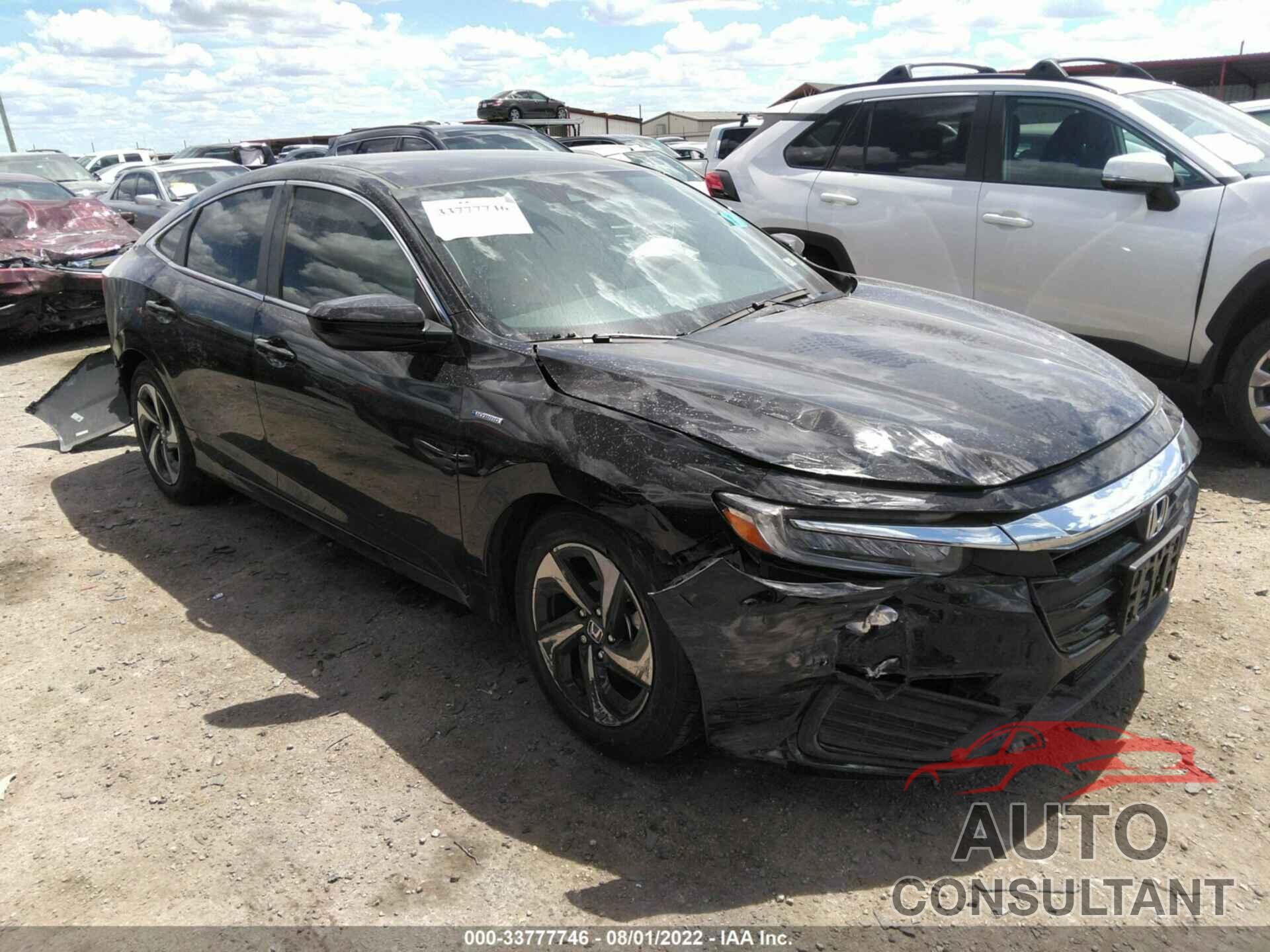 HONDA INSIGHT 2022 - 19XZE4F58NE012558