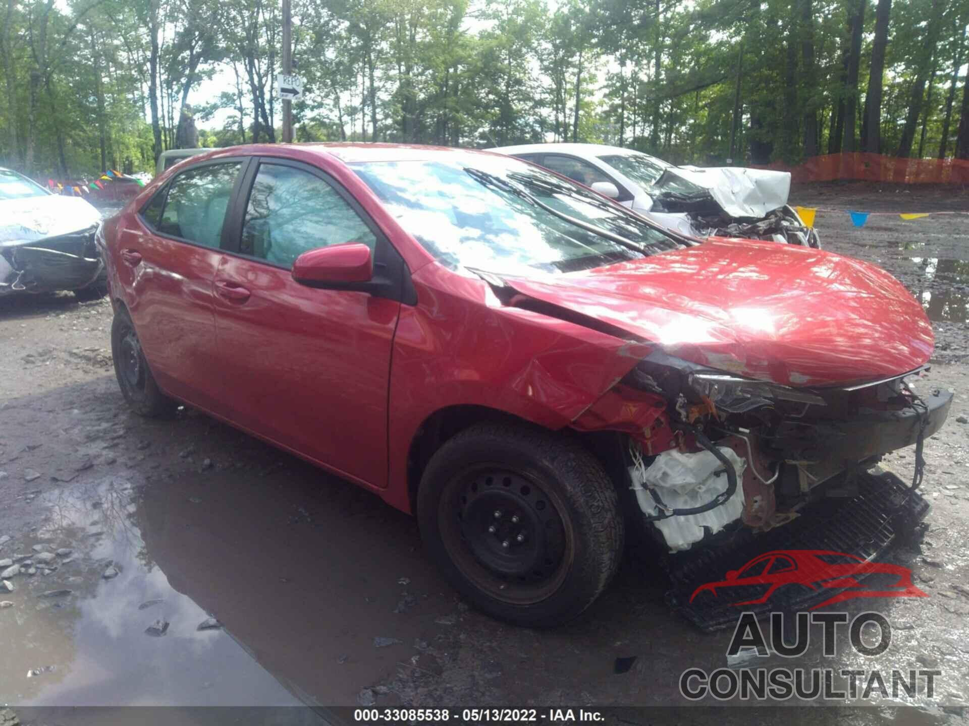 TOYOTA COROLLA 2019 - 5YFBURHE6KP882138