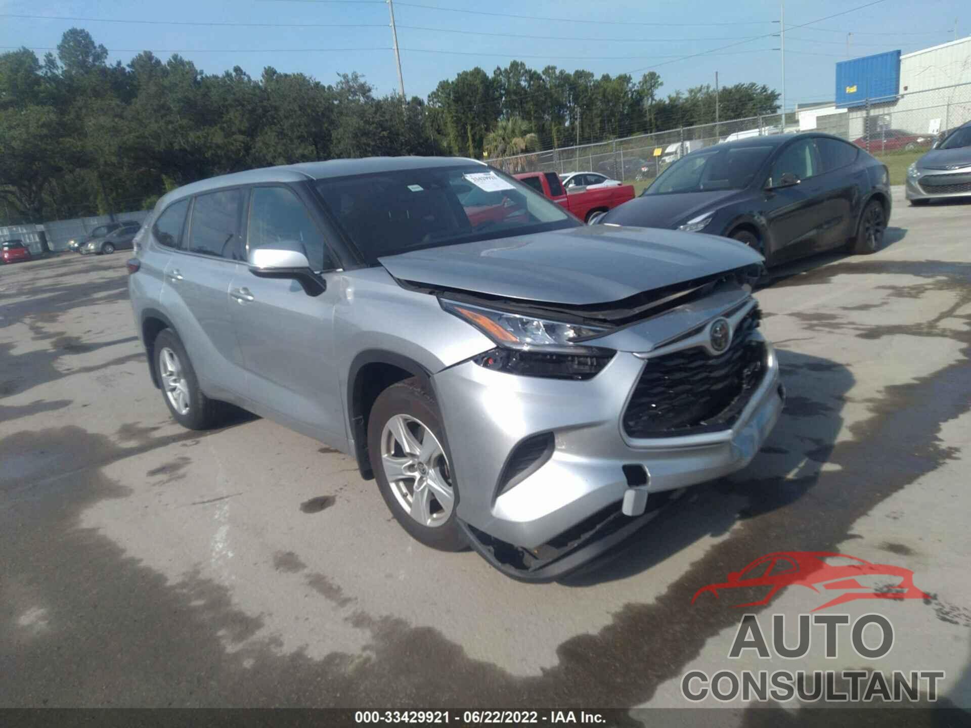 TOYOTA HIGHLANDER 2020 - 5TDCZRBH8LS502864