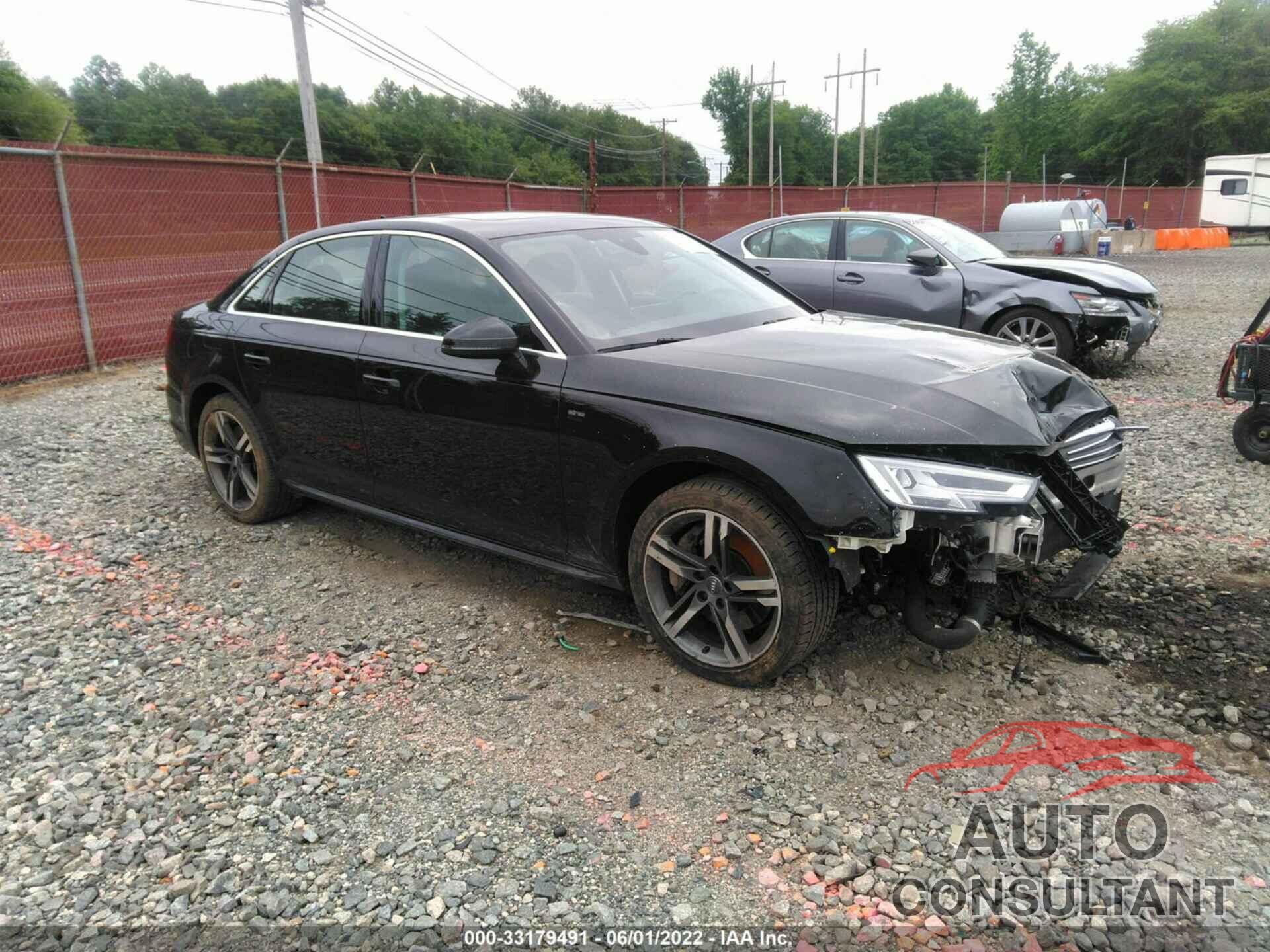 AUDI A4 2017 - WAUENAF44HN066554