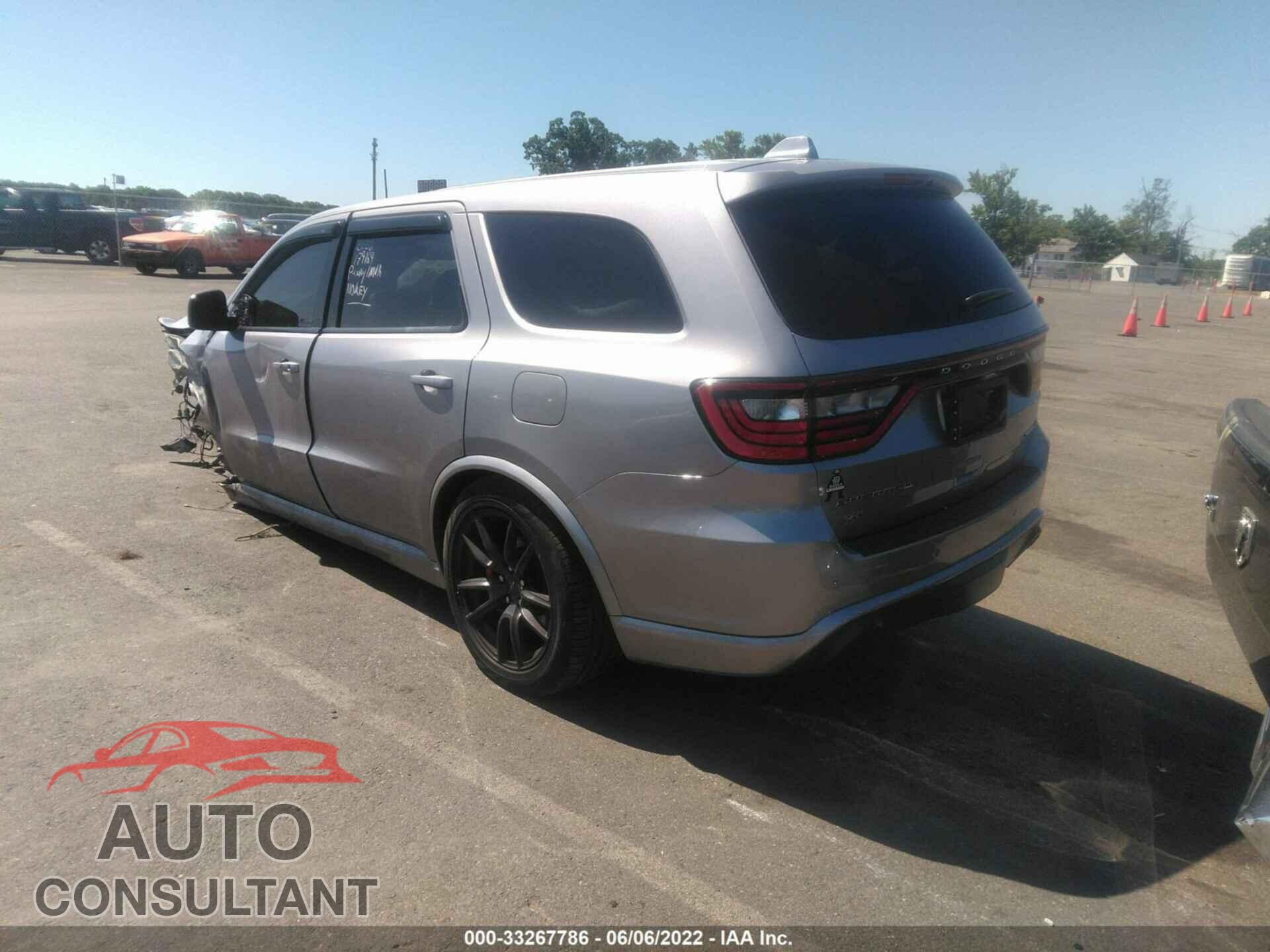 DODGE DURANGO 2018 - 1C4SDJGJ1JC366597