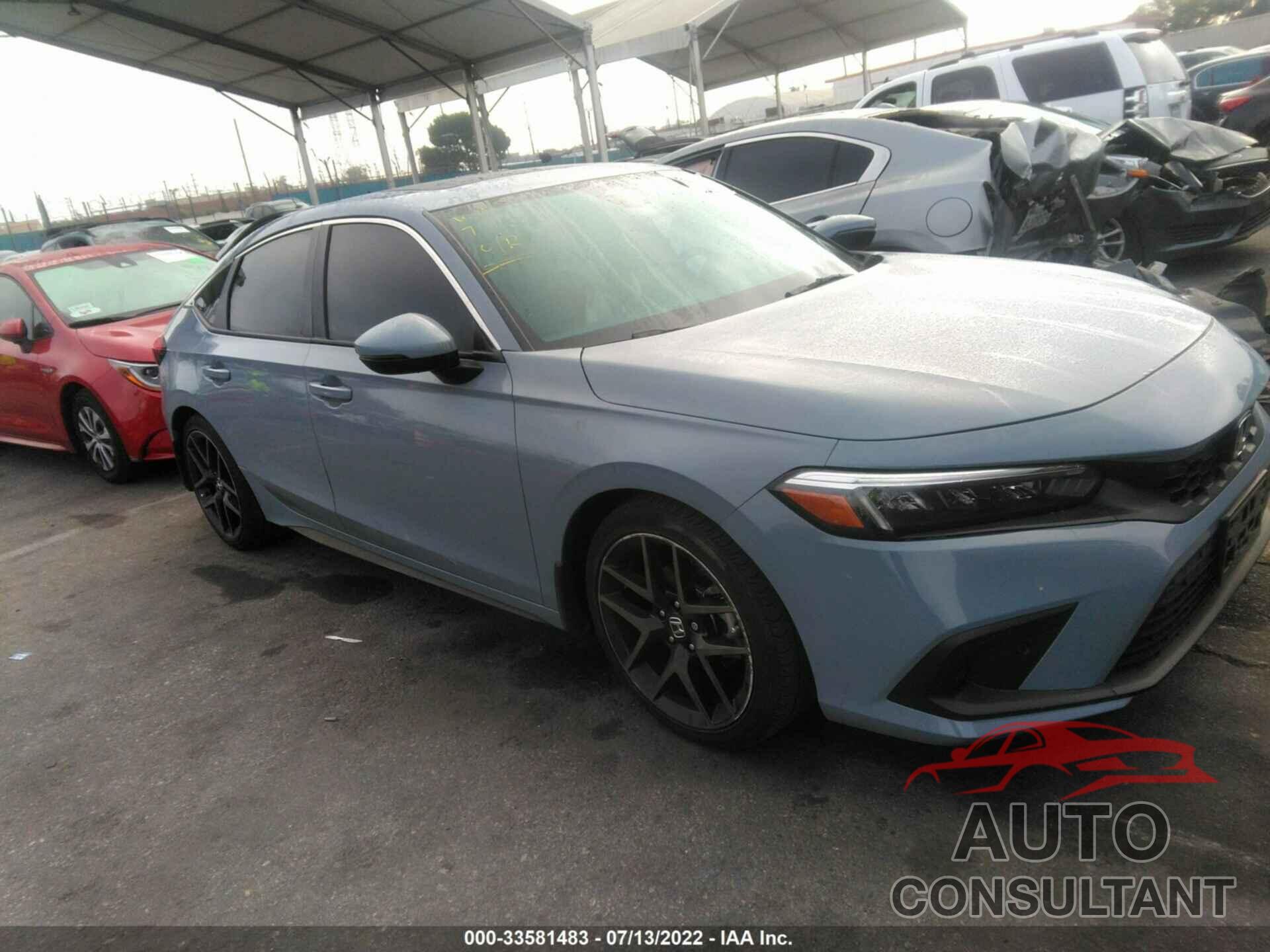 HONDA CIVIC HATCHBACK 2022 - 19XFL1H88NE000523