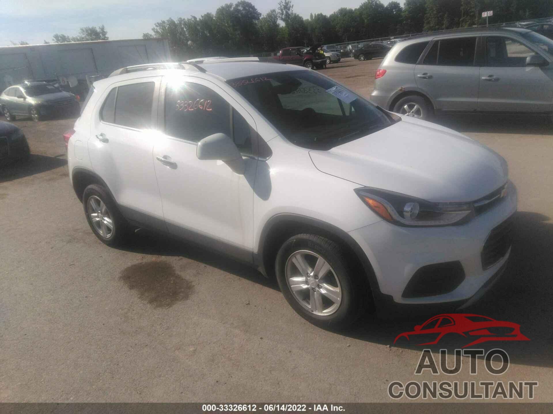 CHEVROLET TRAX 2018 - KL7CJPSB7JB684016