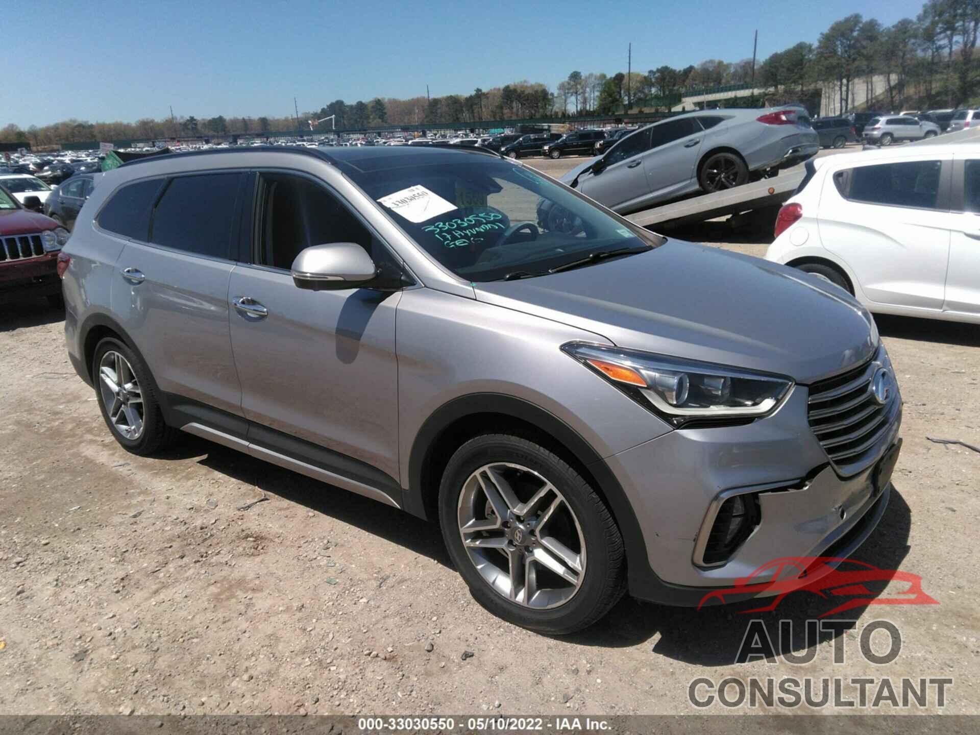 HYUNDAI SANTA FE 2017 - KM8SRDHF9HU180562