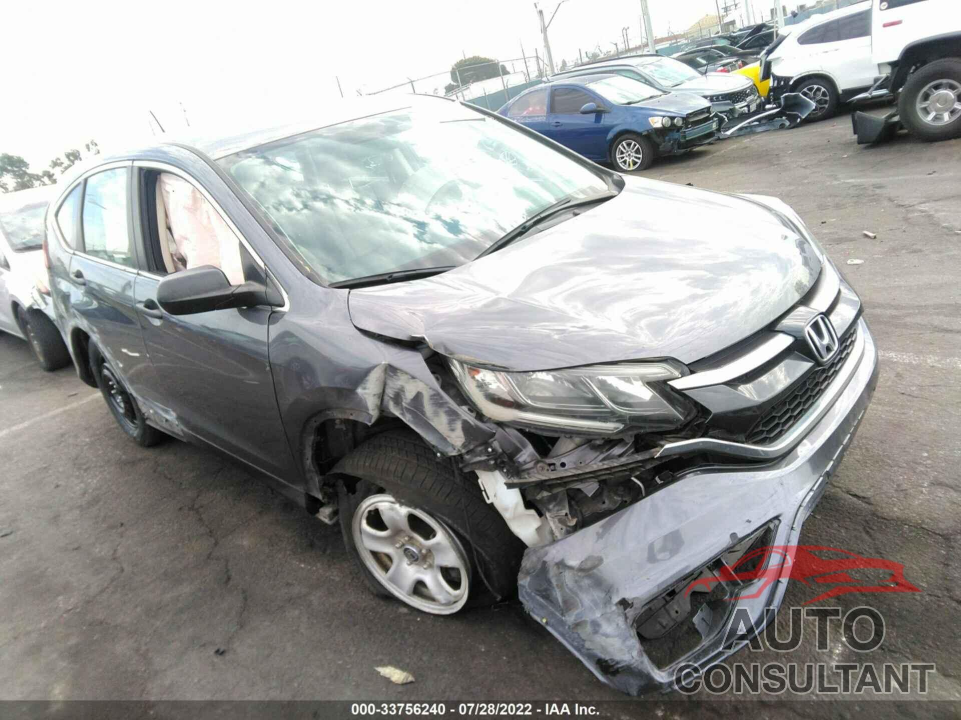 HONDA CR-V 2016 - 5J6RM4H3XGL077110