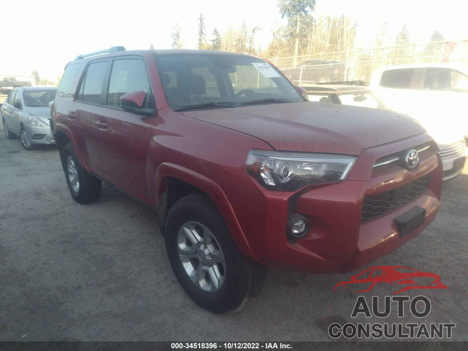 TOYOTA 4RUNNER 2022 - JTEMU5JR2N6064847