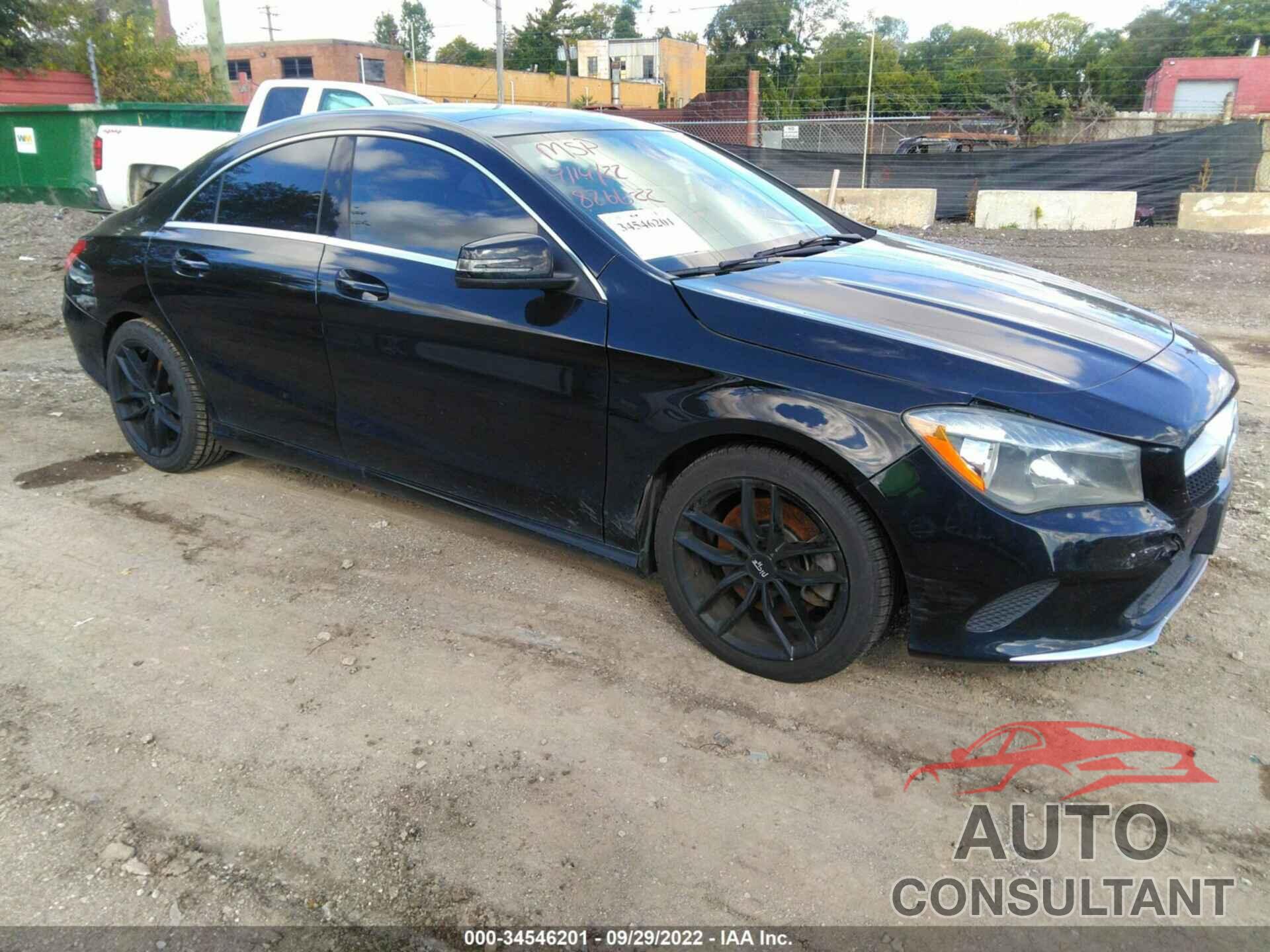 MERCEDES-BENZ CLA 2017 - WDDSJ4EB6HN453583
