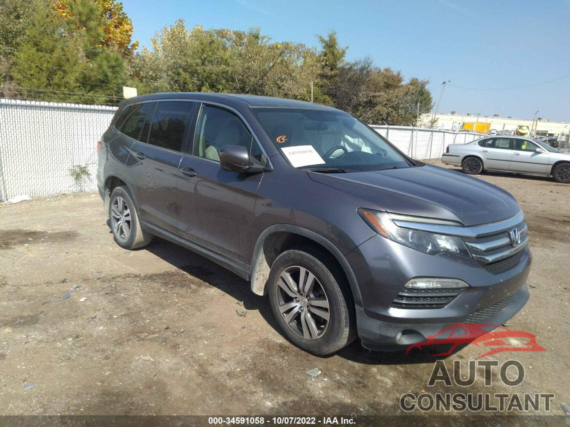 HONDA PILOT 2016 - 5FNYF5H35GB059991