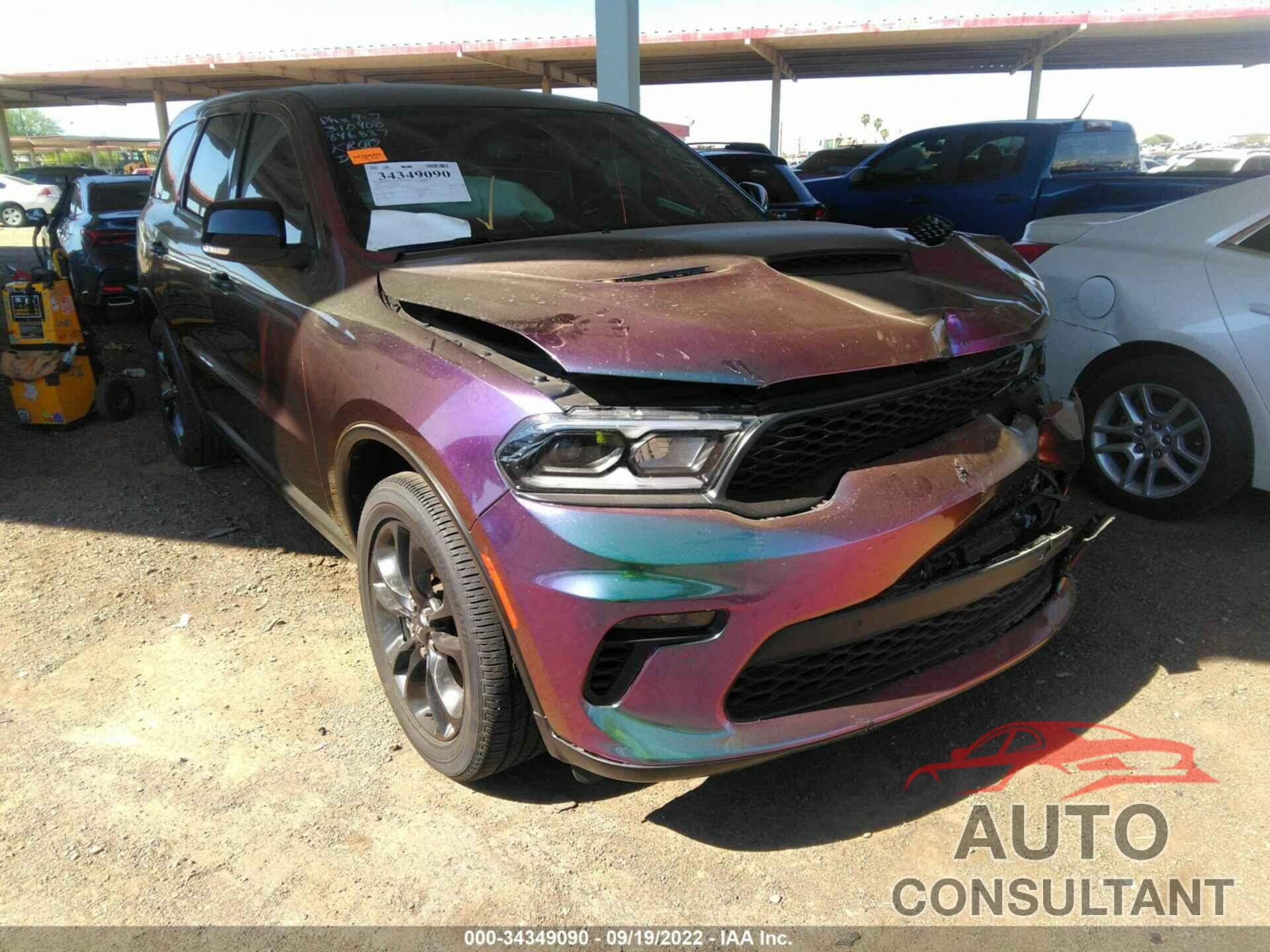 DODGE DURANGO 2021 - 1C4SDHCT1MC846837