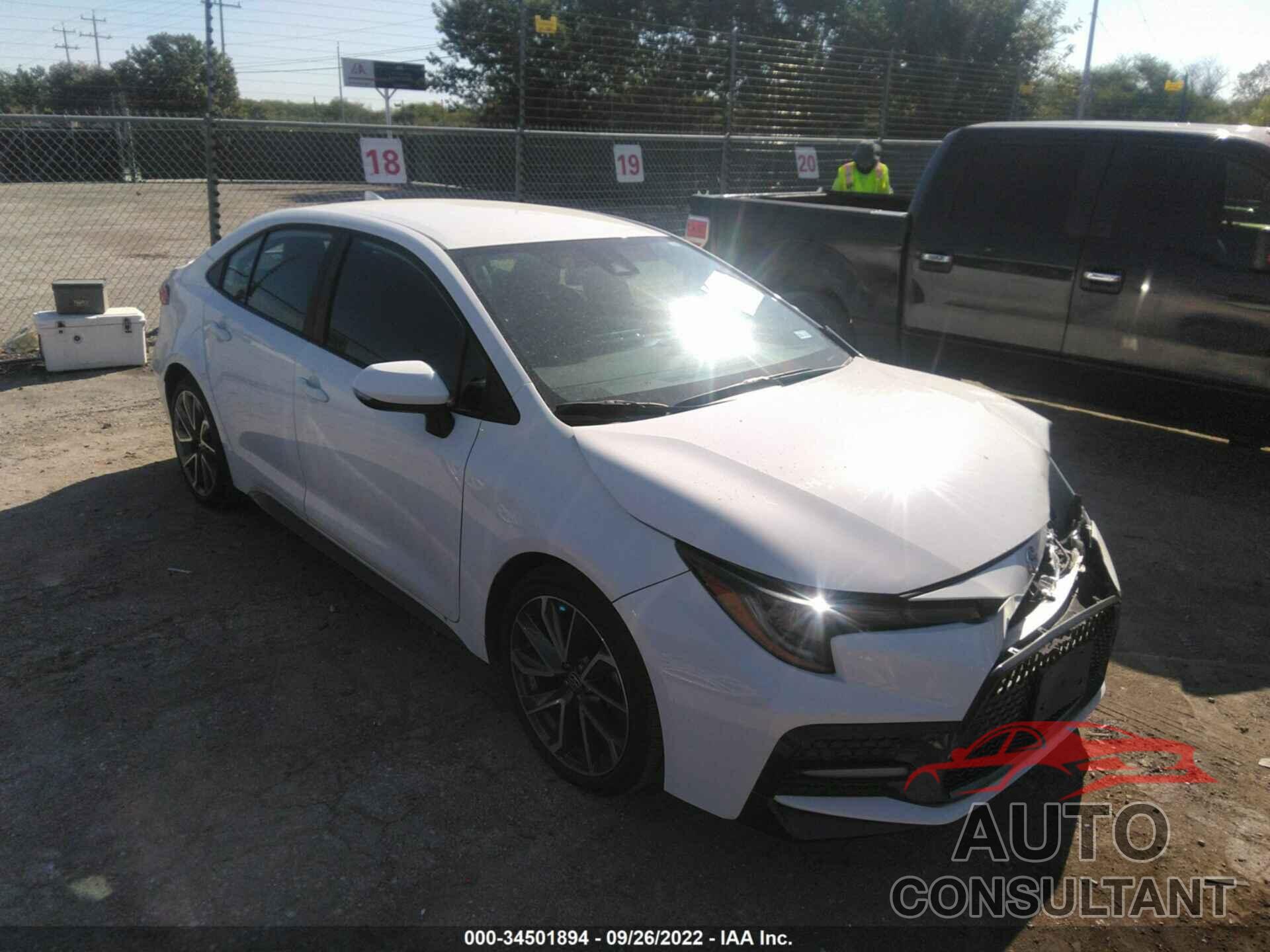 TOYOTA COROLLA 2022 - 5YFS4MCE4NP101115