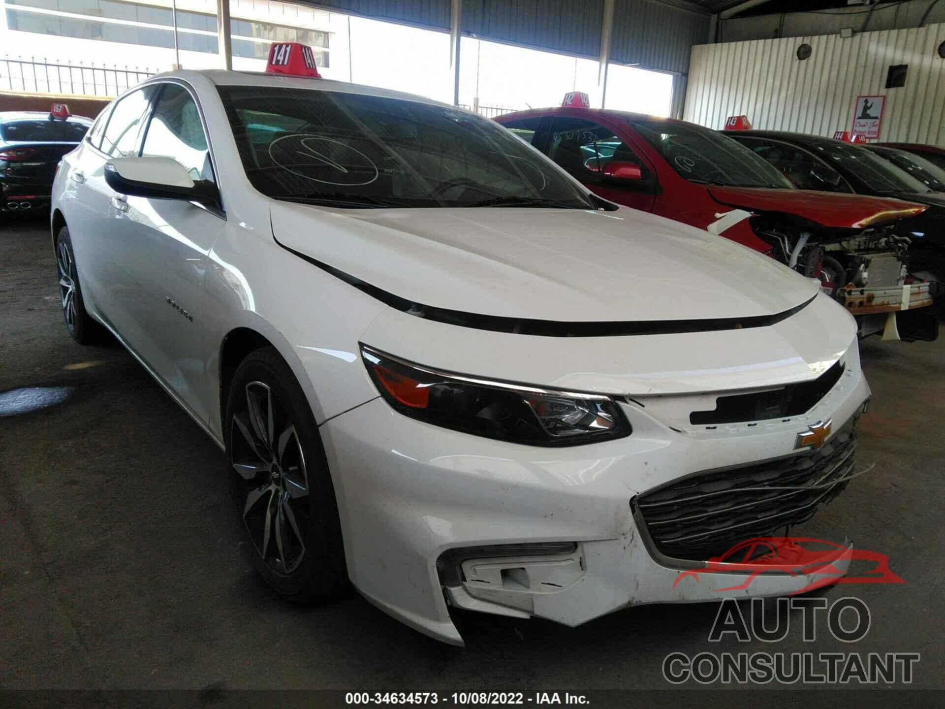 CHEVROLET MALIBU 2018 - 001ZD5ST2JF190634